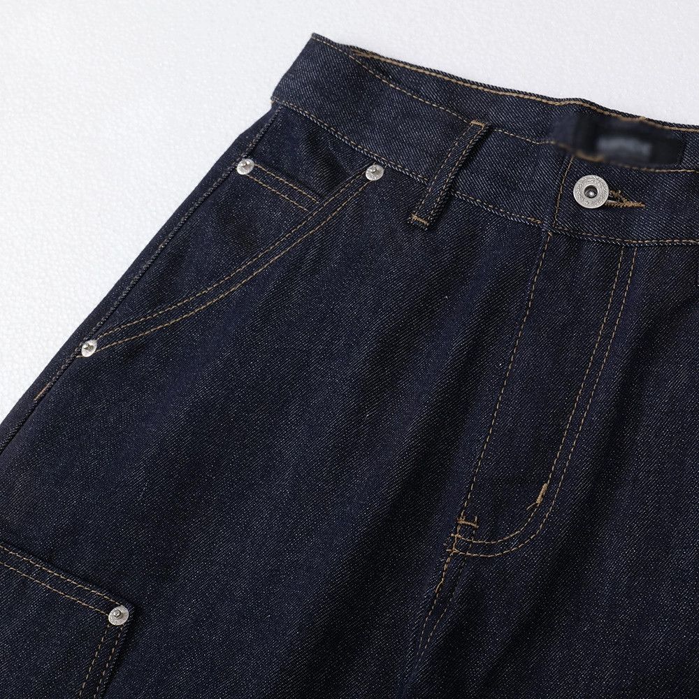 Jean Trendy high street workwear multi-pocket scimitar jeans Size US 32 / EU 48 - 4 Thumbnail