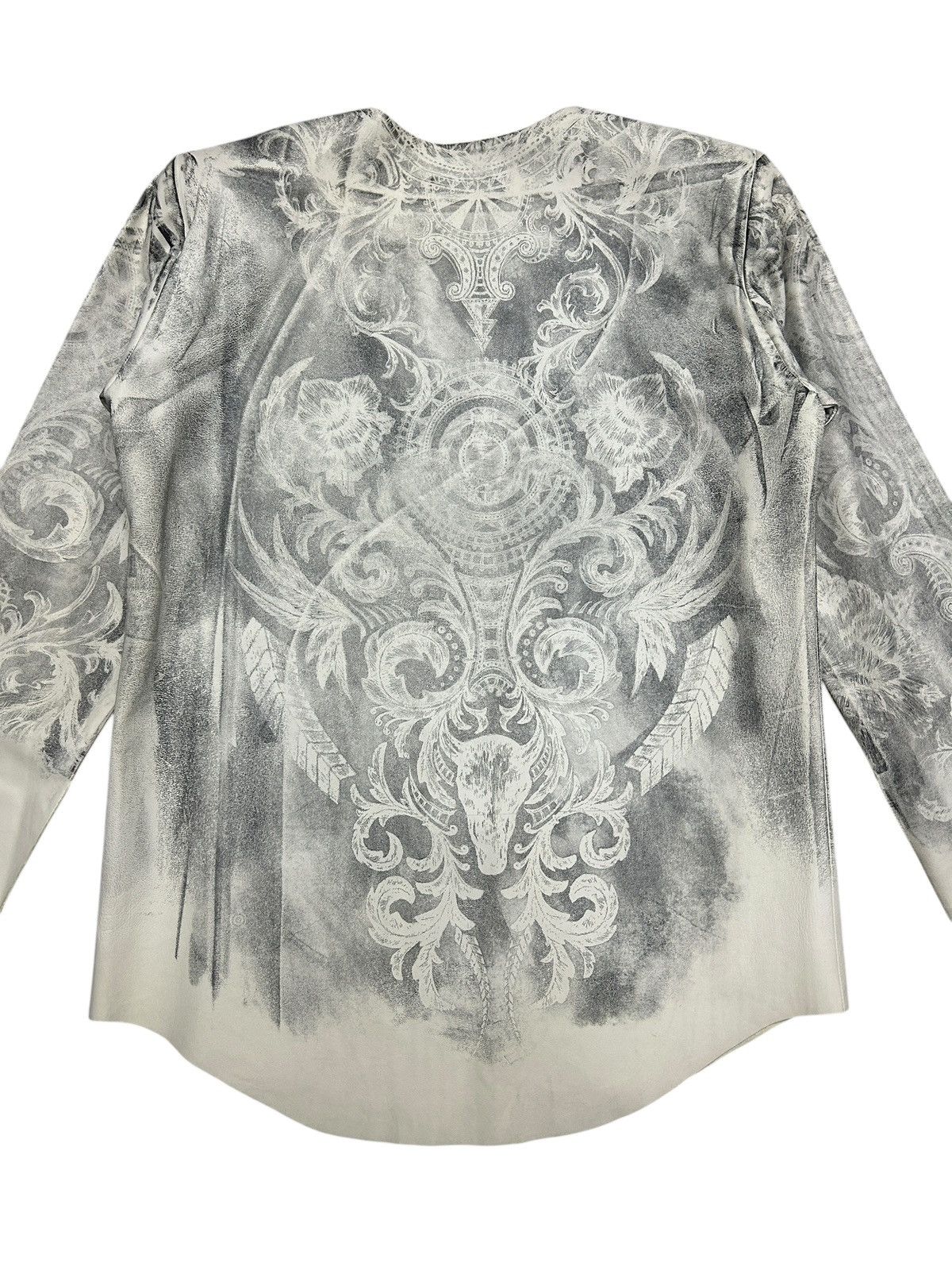 Balmain S/S 12 Printed Leather Fencing Jacket Size S / US 4 / IT 40 - 5 Thumbnail