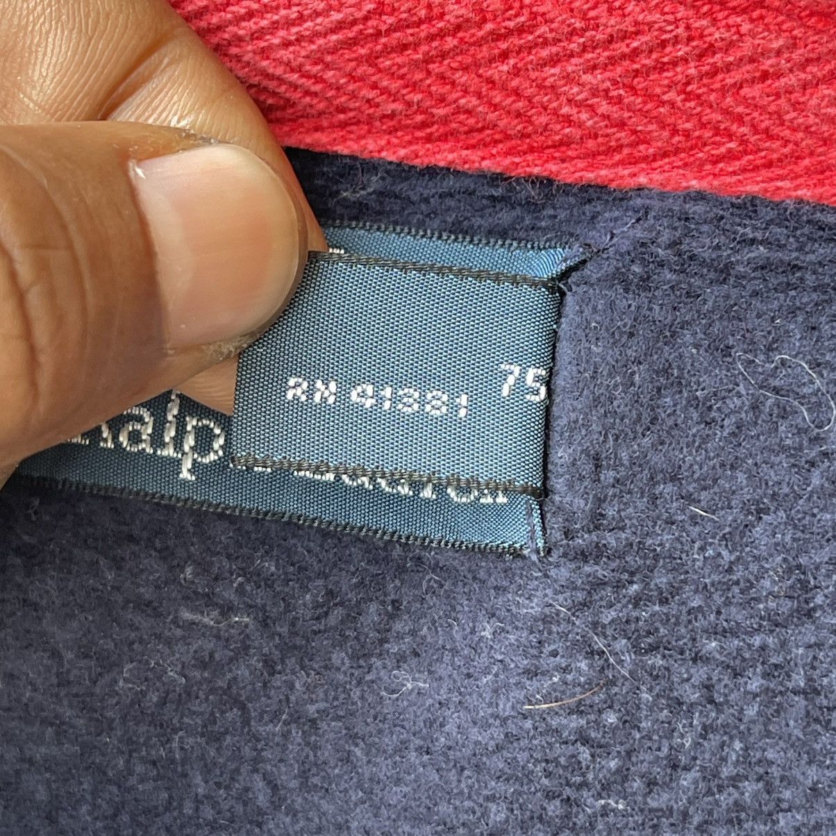 Polo Ralph Lauren Polo Ralph Lauren Big Pony Zip-Up Hoodie - Navy/Red Crest Size US XS / EU 42 / 0 - 13 Thumbnail