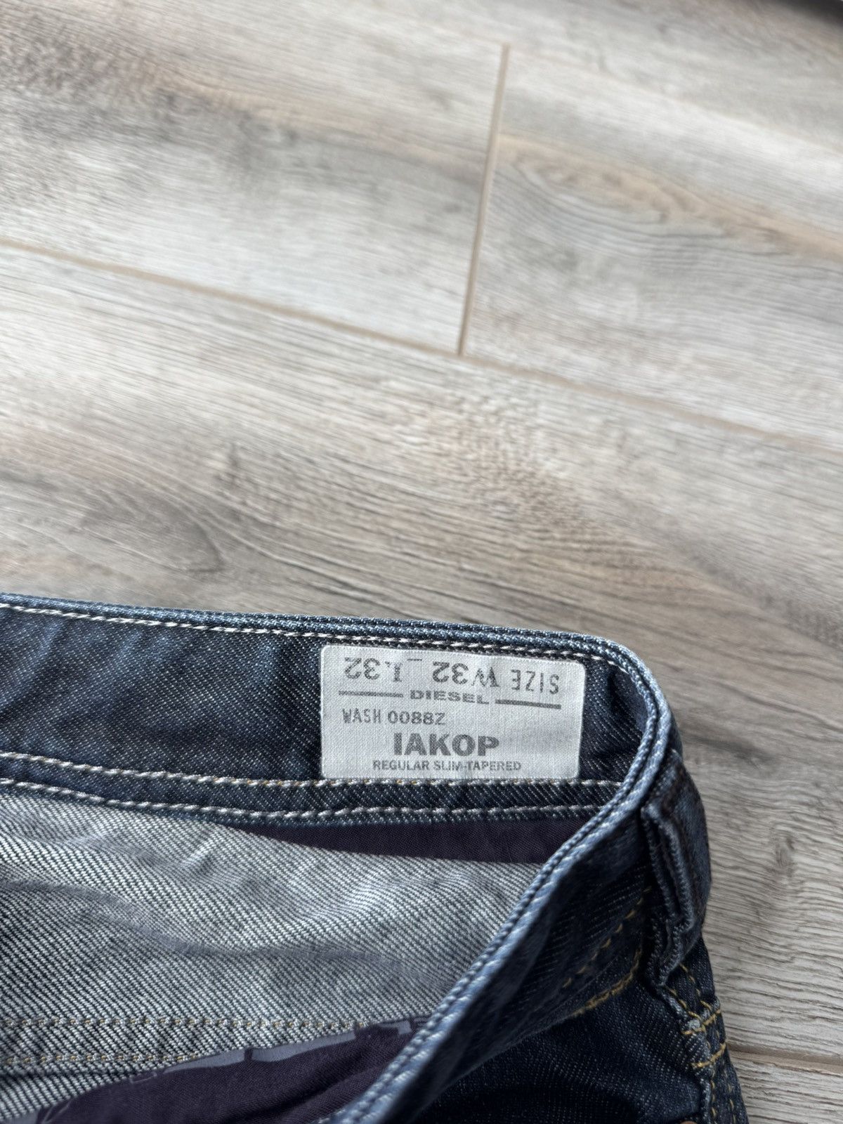 Diesel Diesel Iakop Y2k Mens Straight Jeans Size US 32 / EU 48 - 9 Thumbnail