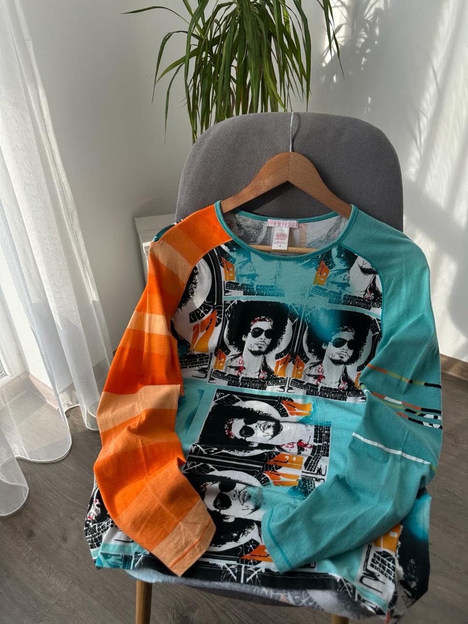 Japanese Brand × Vintage Vintage Custo Barcelona Printed Long Sleeve W’S Size M / US 6-8 / IT 42-44 - 16 Thumbnail