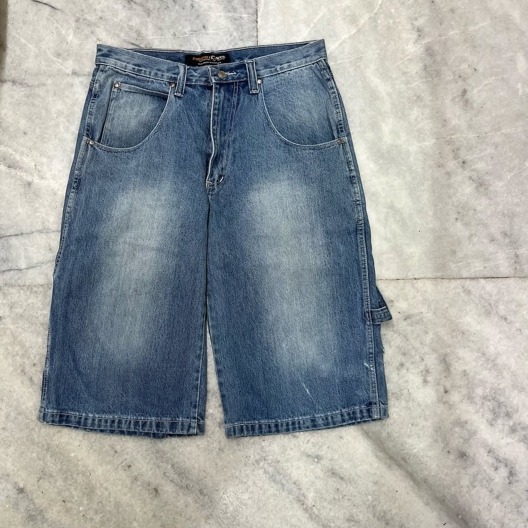 JNCO × Southpole Vintage Southpole Spellout Embroidered Jorts Size US 34 / EU 50 - 5 Thumbnail