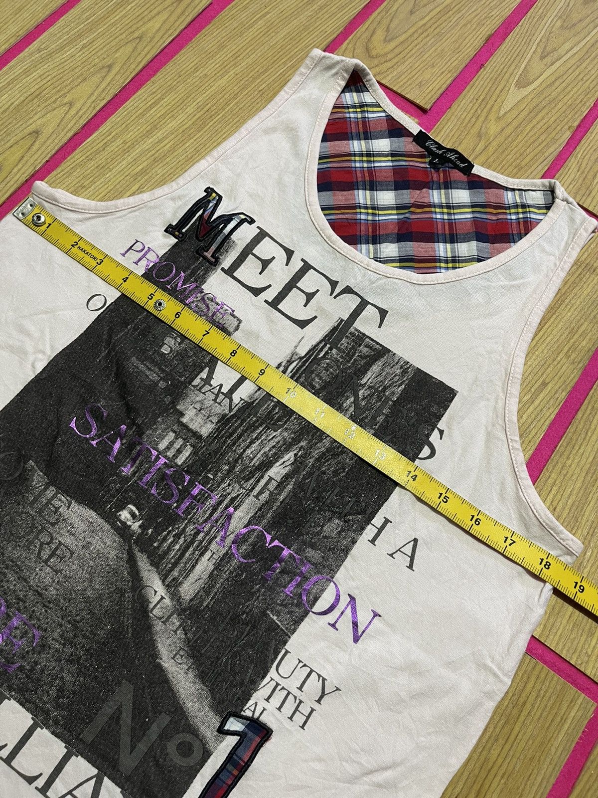 If Six Was Nine Y2K CLASH AHEAD TANK TOP ifsix style Size US L / EU 52-54 / 3 - 8 Thumbnail