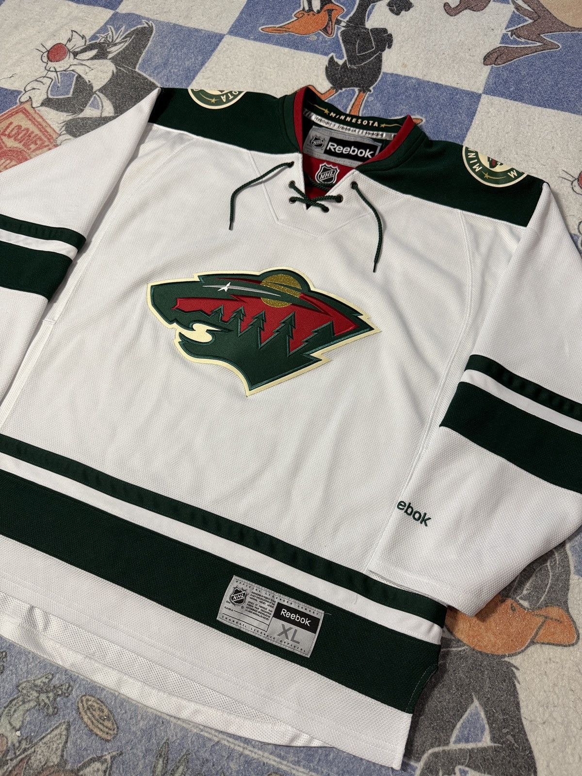 NHL Minnesota Wild hockey jersey Size US XL / EU 56 / 4 - 2 Thumbnail
