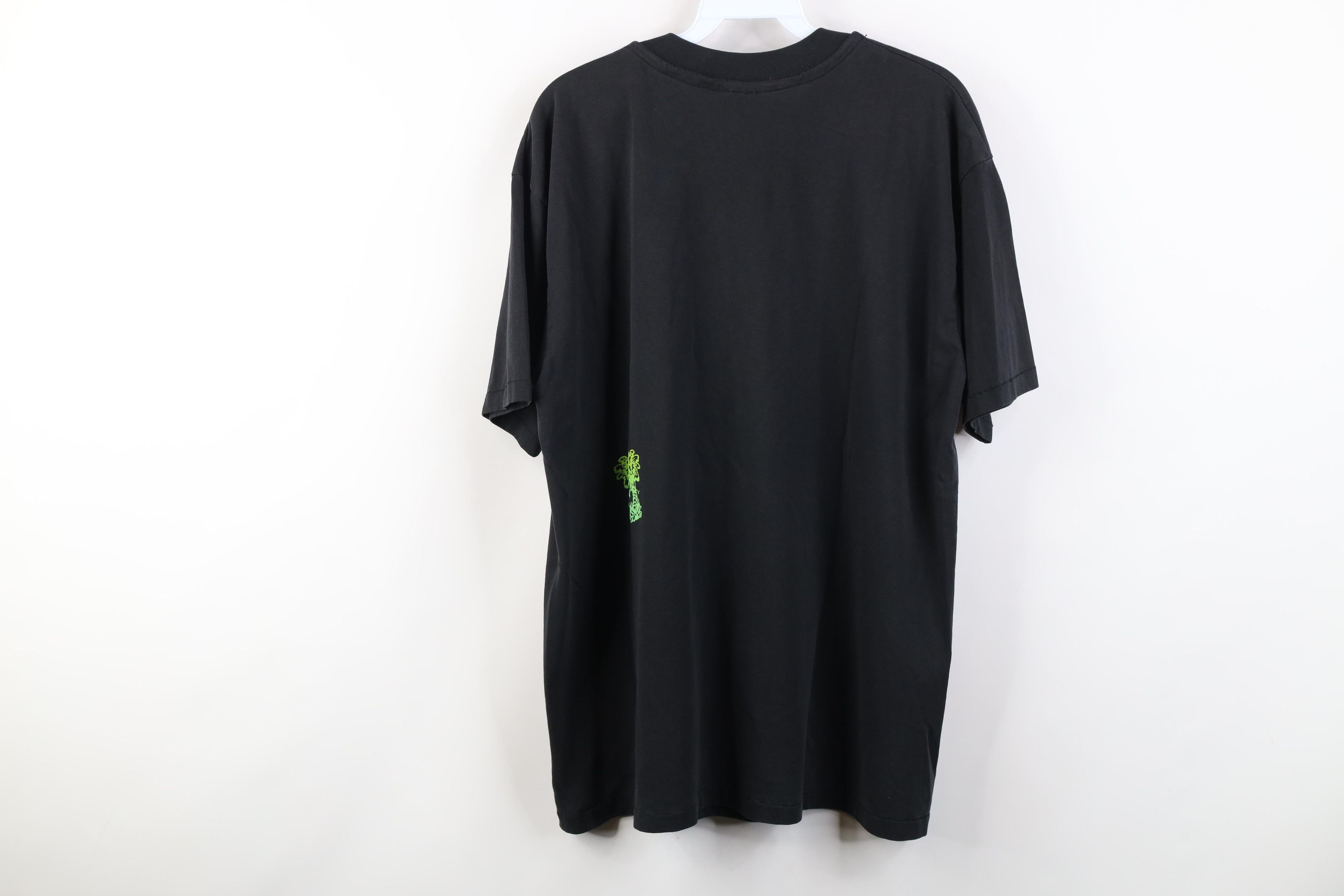 Vintage Vintage 80s Spell Florida Tourist Excuse T-Shirt Black USA Size US XL / EU 56 / 4 - 10 Thumbnail