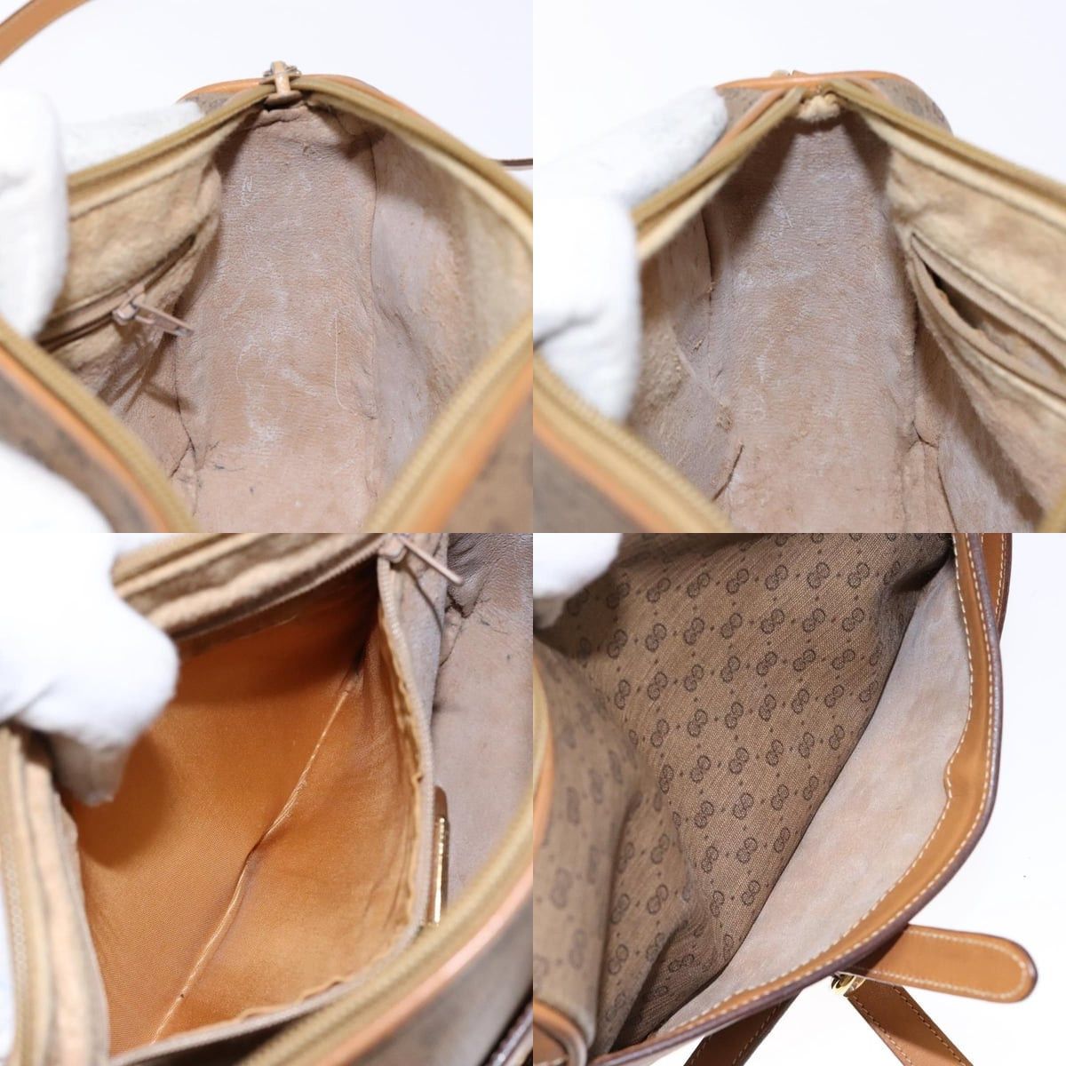 Gucci GUCCI Micro GG Supreme Shoulder Bag Pvc Beige Gold 001 14 Size ONE SIZE - 12 Thumbnail