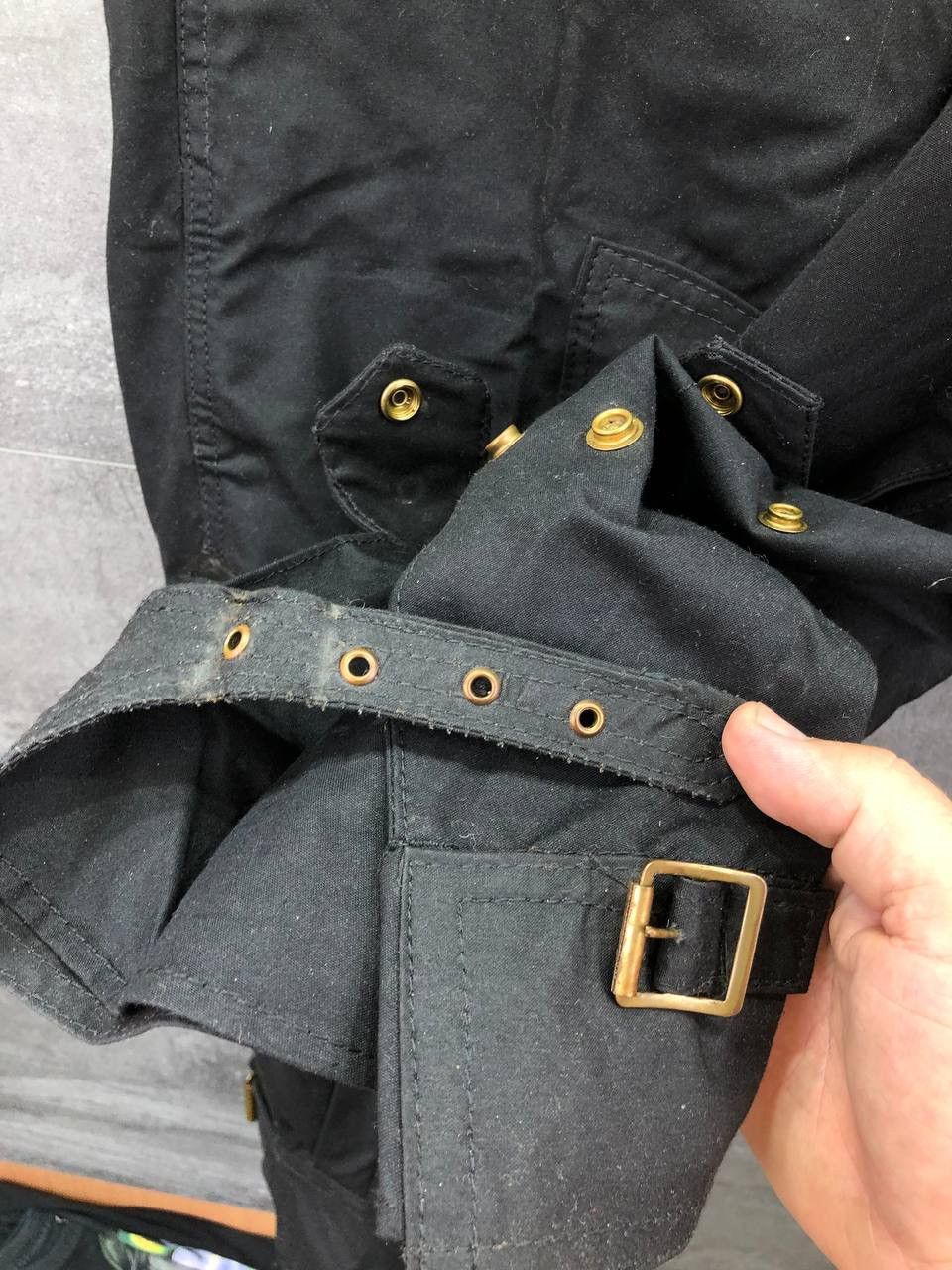 Belstaff Vintage Belstaff Mens Trialmaster Waxed Trousers Biker Pants Size US 40 / EU 56 - 7 Thumbnail