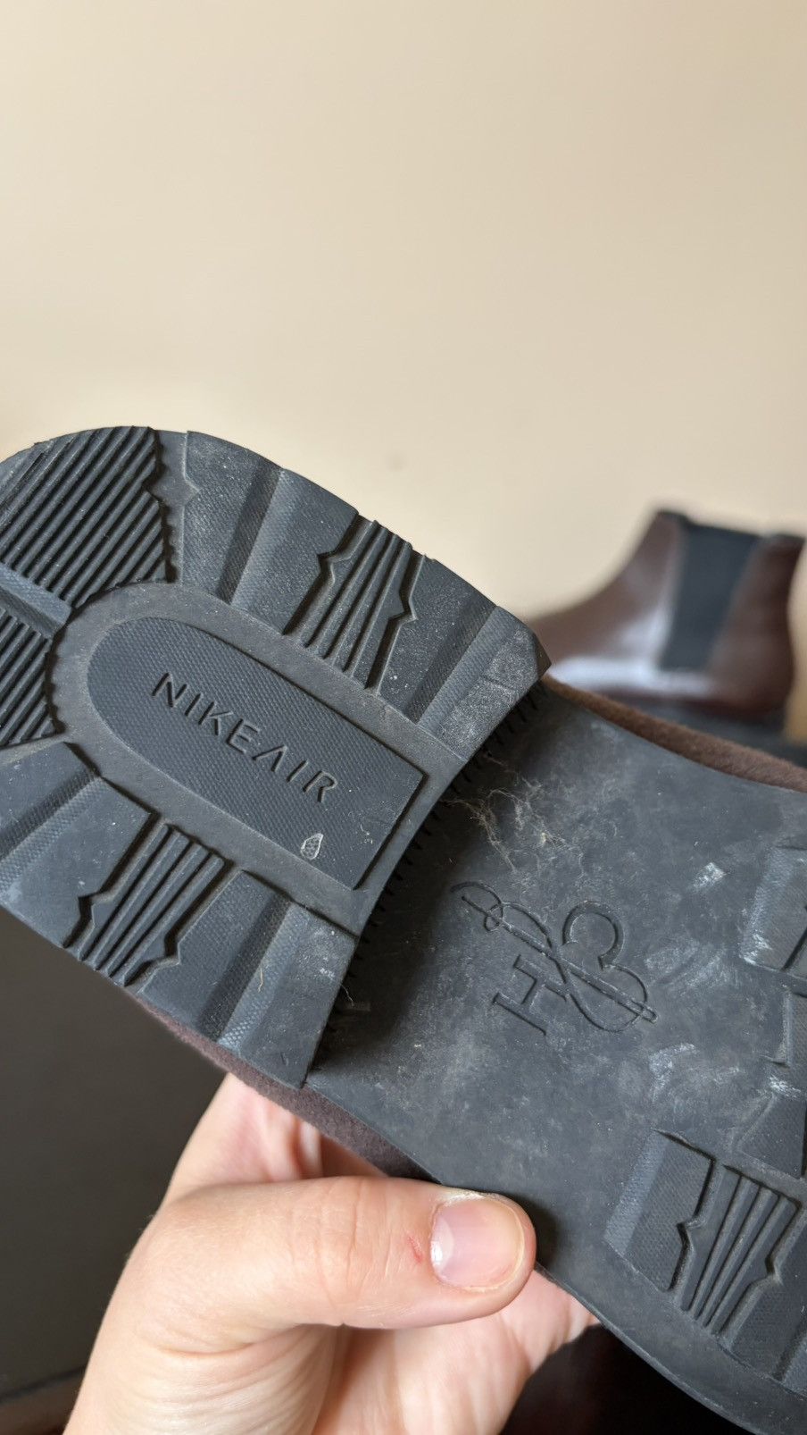 Cole Haan Cole Haan Nike Air Cap-Toe Oxford Shoes – Brown/ Size 8 Size US 8 / EU 41 - 8 Thumbnail
