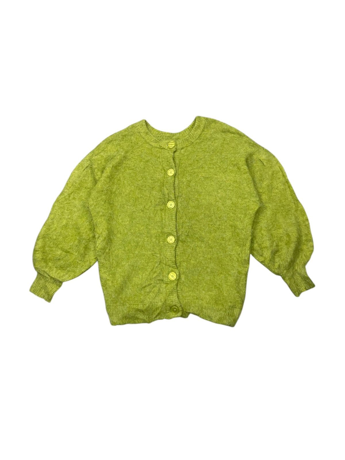 Vintage Vintage Mohair Cardigan Jacket Baggy Kurt Cobain Grunge Size US XL / EU 56 / 4 - 5 Thumbnail