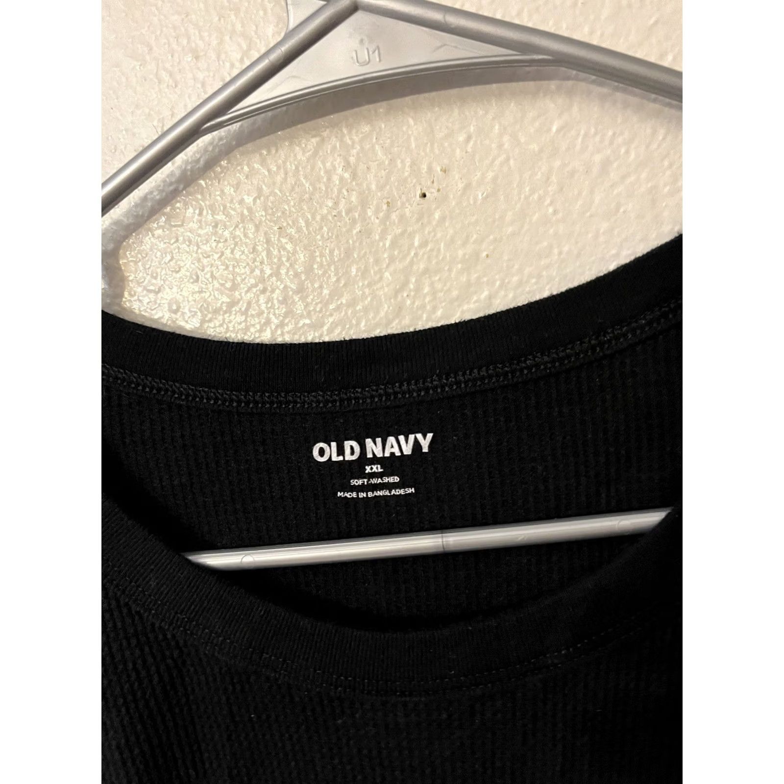 Old Navy Old Navy Shirt Mens Size XXL Black Soft Wash Long Sleeve Knit Crew Neck Size US XXL / EU 58 / 5 - 3 Thumbnail