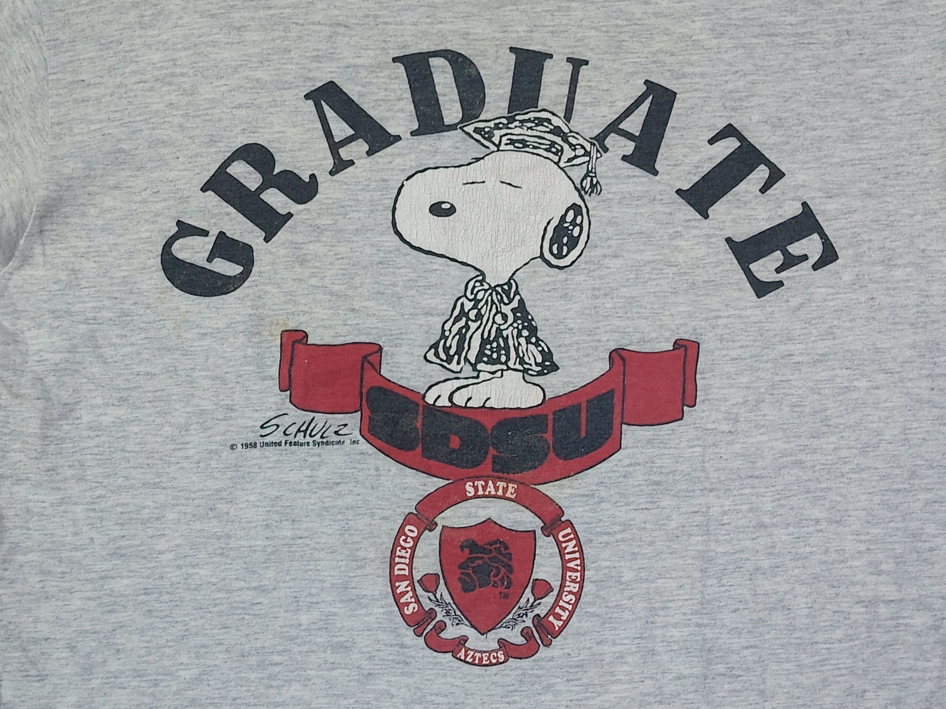 Vintage vintage snoopy tshirt Size US M / EU 48-50 / 2 - 2 Thumbnail