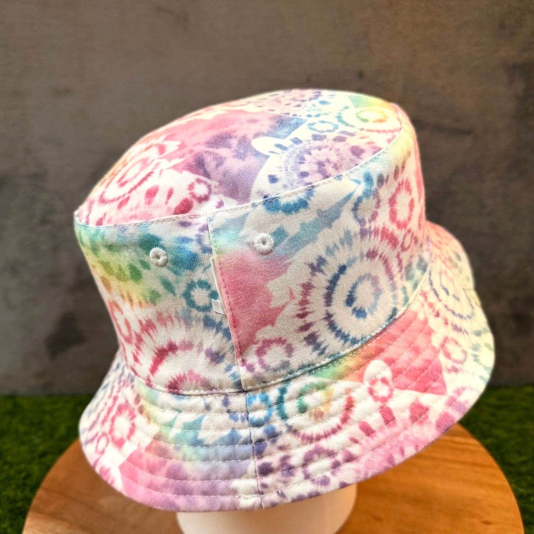 Disney Disney Spirit Jersey Bucket Hat Womens One Size Multicolor Tie Dye Reversible Size ONE SIZE - 4 Thumbnail