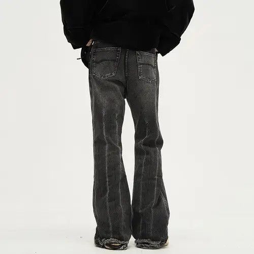 Other Baggy streetwear y2k flared ripped jeans pants wide leg Size US 32 / EU 48 - 2 Thumbnail