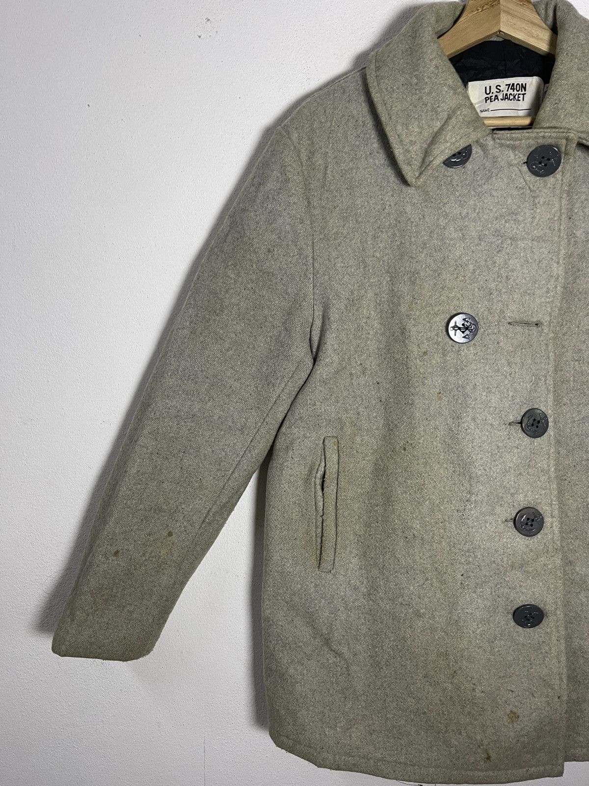 Schott Vintage Schott U.S. 740N Pea Jacket Size US M / EU 48-50 / 2 - 4 Thumbnail