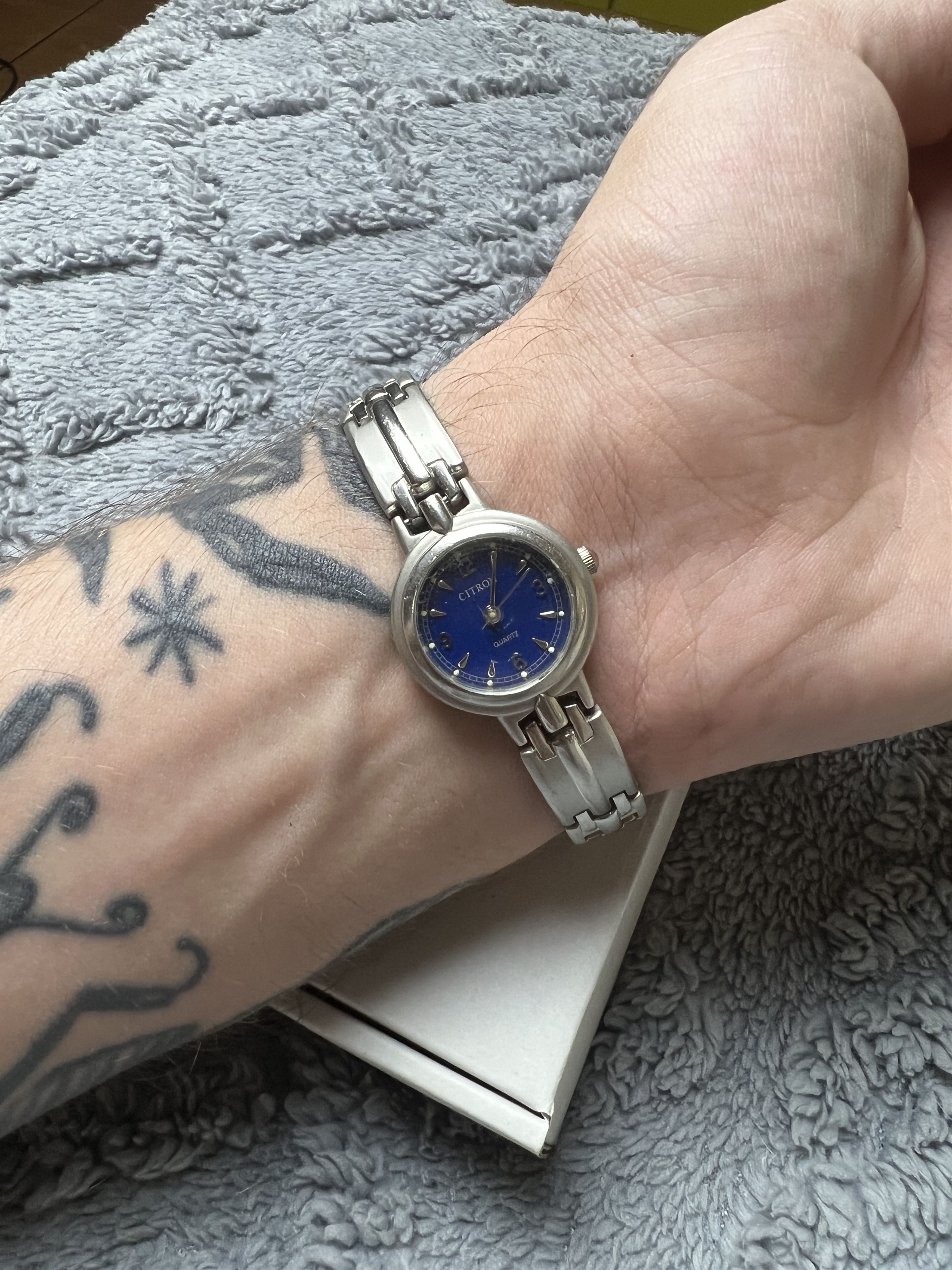 Vintage Futuristic Minimalistic Citron Japanese Style Bracelet Watch Size ONE SIZE - 11 Thumbnail