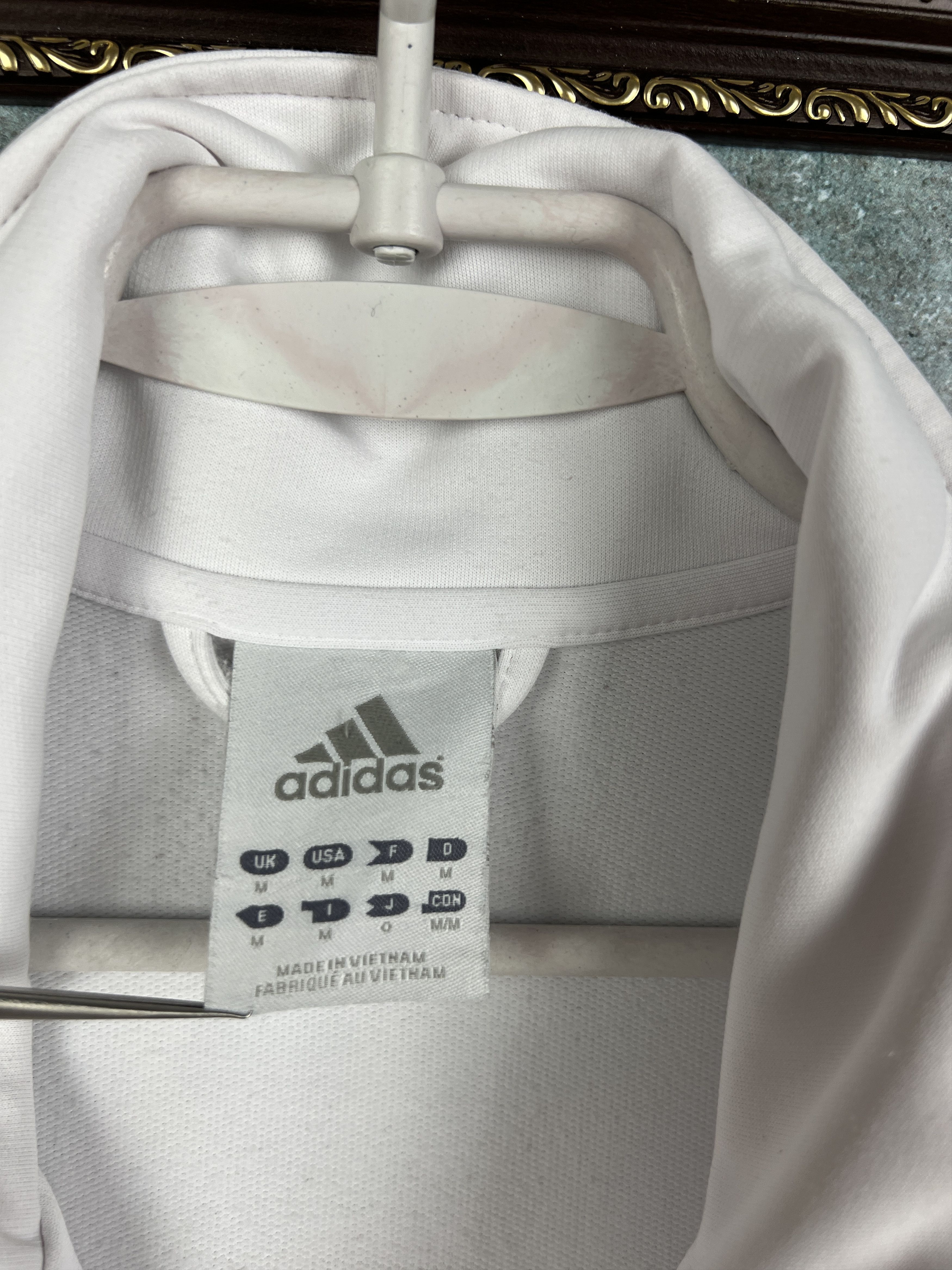 Adidas Vintage Adidas Real Madrid Football Jacket Soccer Track Top Size US M / EU 48-50 / 2 - 8 Thumbnail