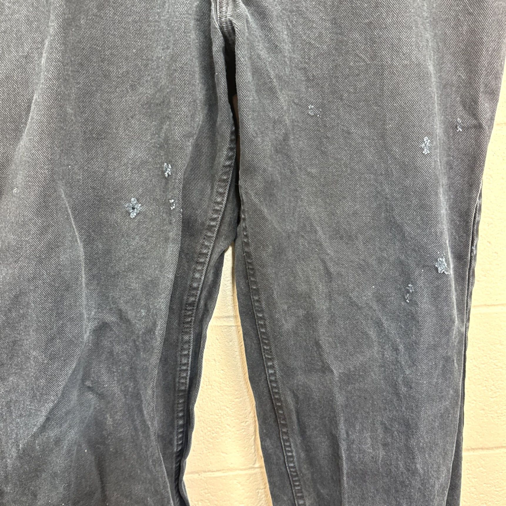 Levi's VINTAGE Levi's Silvertab Men's Jeans Wide-Leg 36x34 Black 90s Grunge Hip Hop Retro United States Mens Jeans Size US 36 / EU 52 - 4 Thumbnail