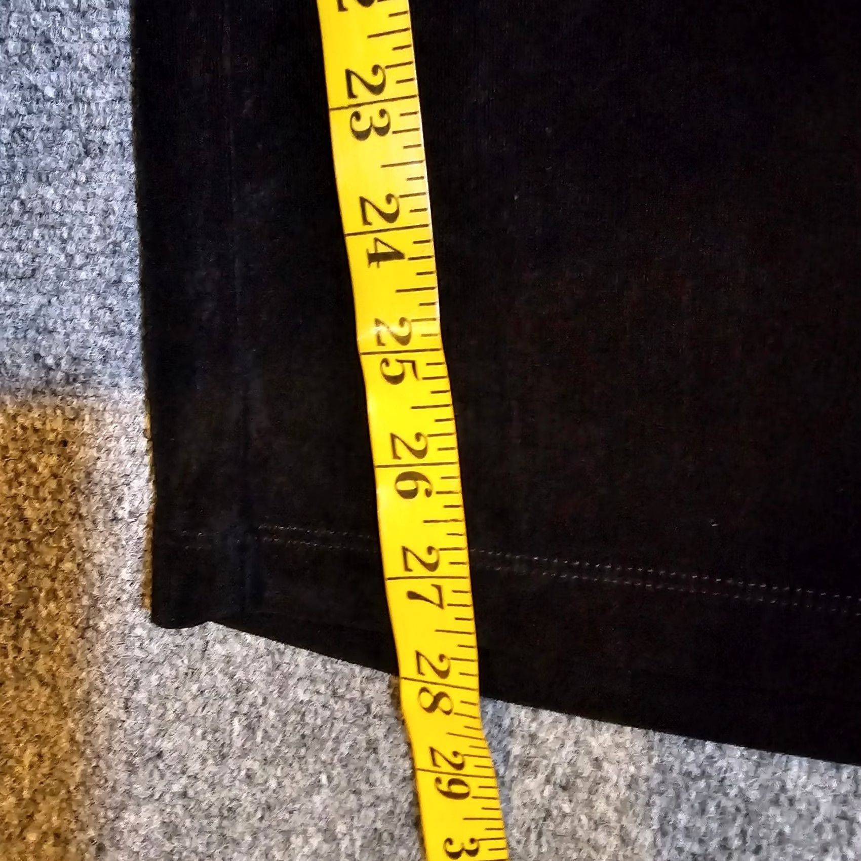 Vintage Chicos Pants Womens XL Black Wide-Leg Slinky Pull On No Iron Career Casual Dress Pants Womens XL Black Wide-Leg Size 40" / US 18 - 6 Thumbnail