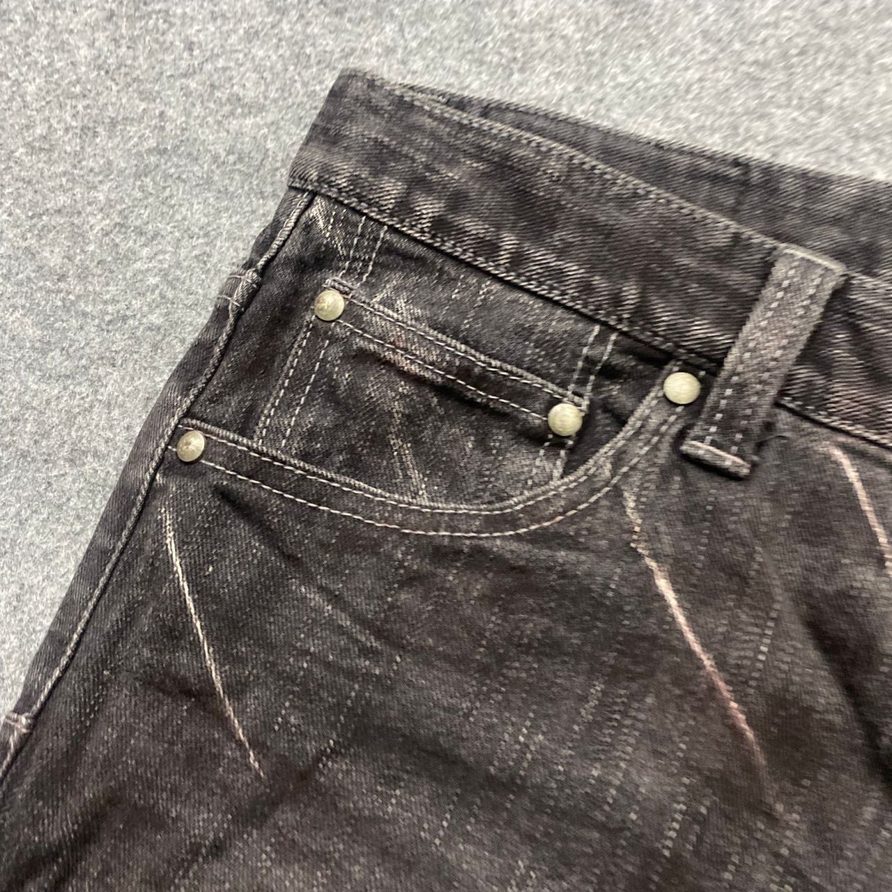 Tornado Mart 💥Best Offer💥Vintage Tornado Mart Distressed Denim Size US 34 / EU 50 - 10 Thumbnail
