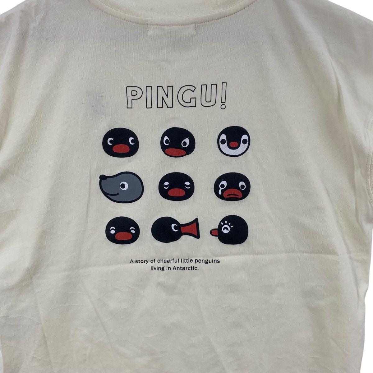 Vintage PINGU x SAMANSA MOS2 Blue Collection Cartoon Tee Shirt Size M / US 6-8 / IT 42-44 - 7 Thumbnail