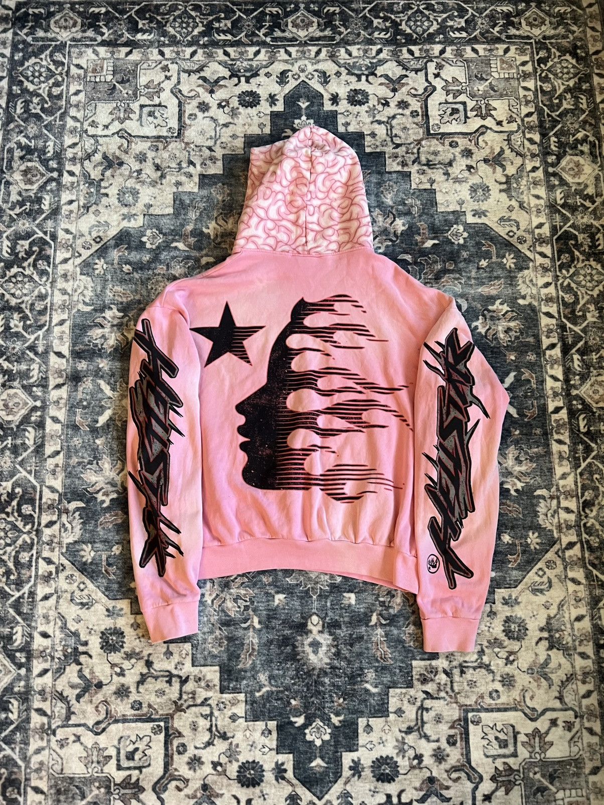 HELLSTAR Hellstar Brainwashed with Brain Pink Size US L / EU 52-54 / 3 - 2 Thumbnail
