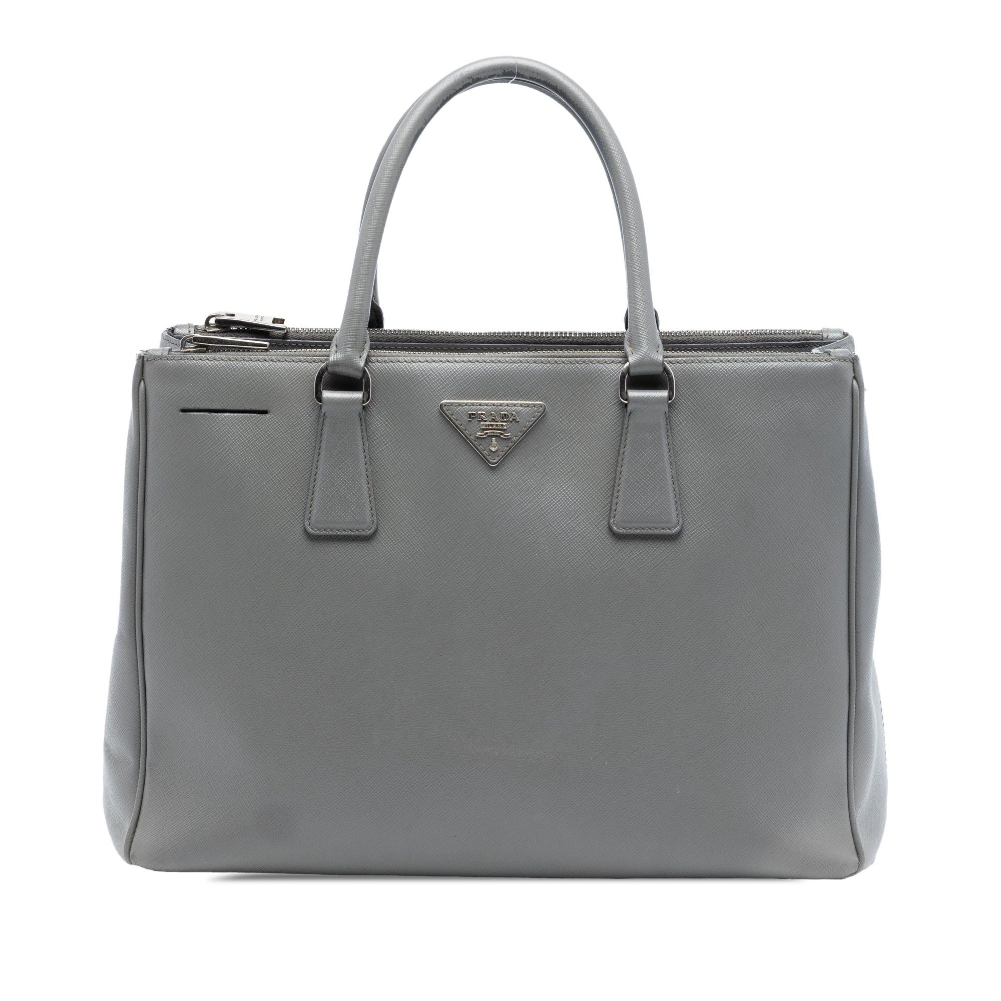 Prada Medium Saffiano Lux Galleria Double Zip Satchel Size ONE SIZE - 1 Thumbnail