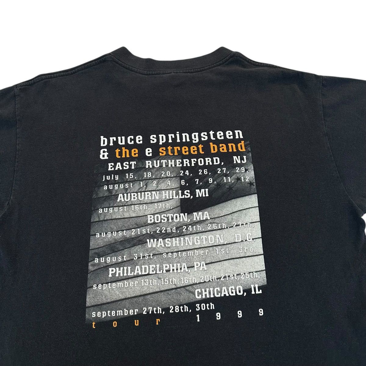 Band Tees Vintage 1999 Bruce Springsteen The Street Band Tour shirt Size US L / EU 52-54 / 3 - 4 Thumbnail