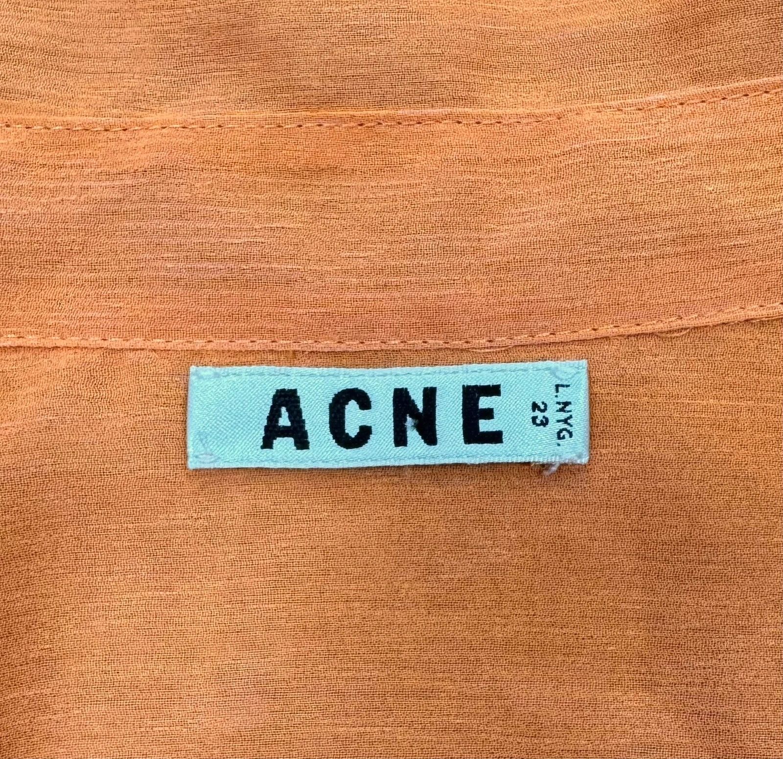 Acne Studios Acne Transparent Blouse Sleeveless size 38 Size S / US 4 / IT 40 - 9 Thumbnail