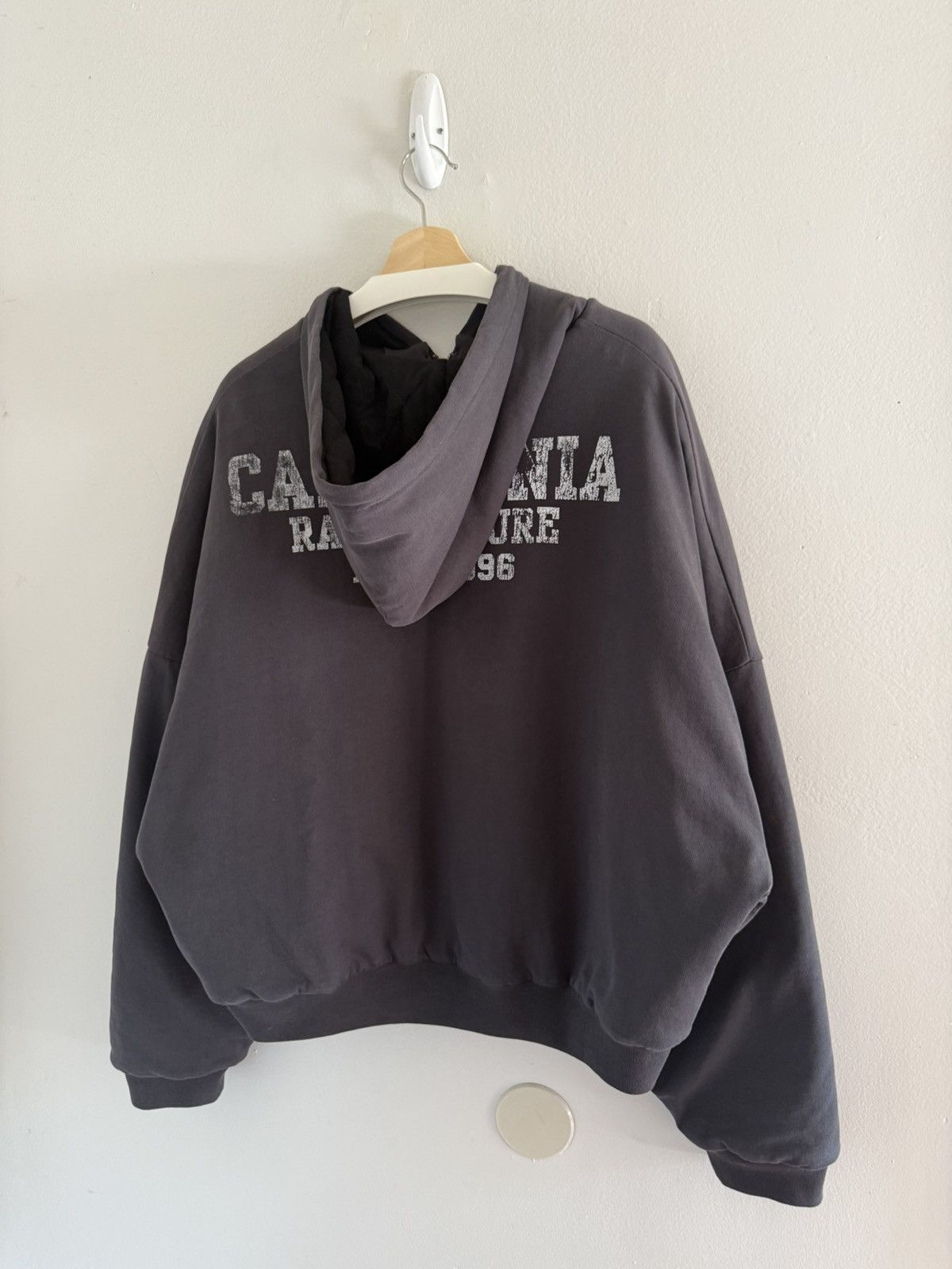 Willy Chavarria JAPAN EXCLUSIVE Rave Culture Lined Padded Bomber Zip Hoodie Size US M / EU 48-50 / 2 - 15 Thumbnail