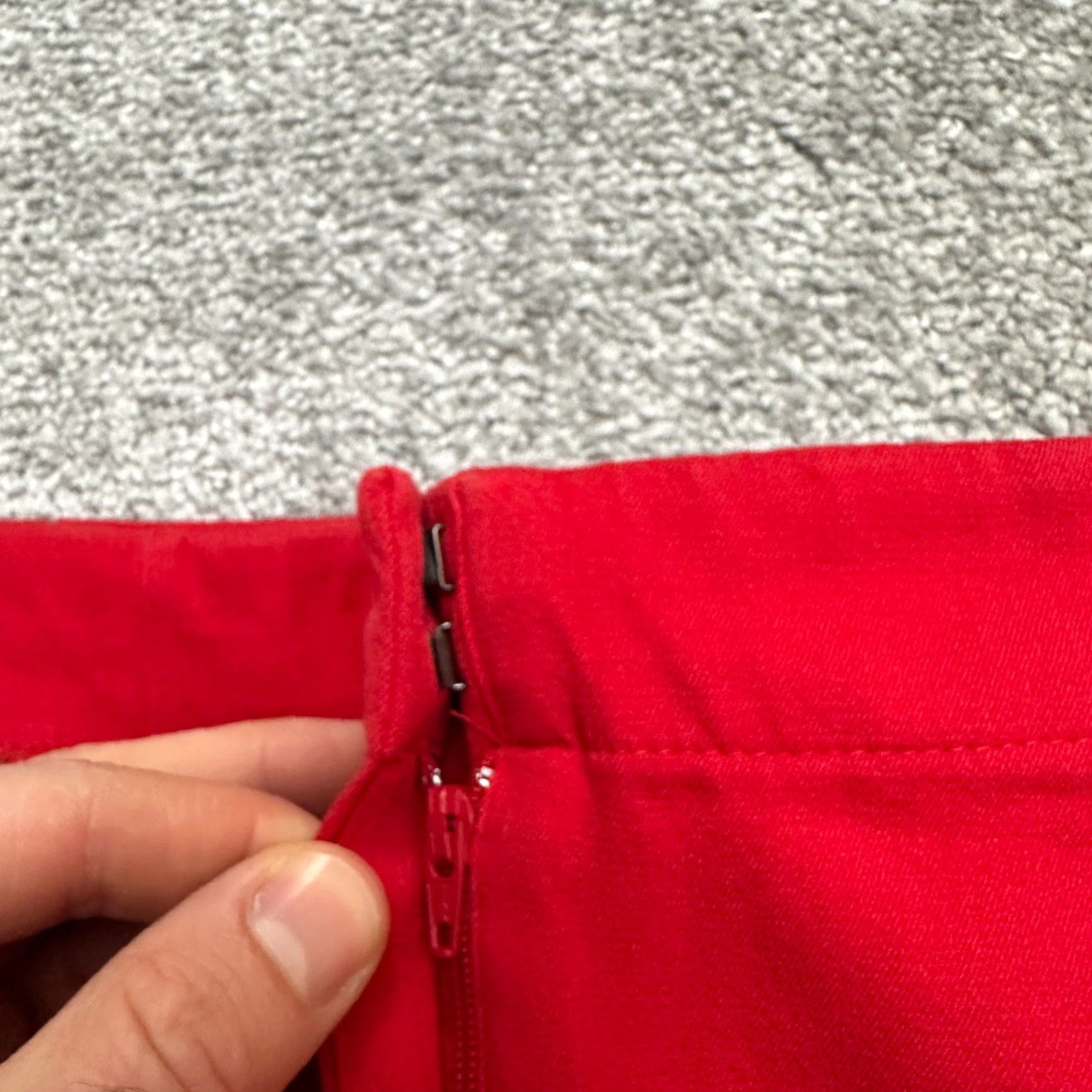 J. Jill J. Jill Premium Bistretch Straight Leg Pants Womens 6 Red Mid Rise Workwear 31x26 Size 28" / US 6 / IT 42 - 4 Thumbnail