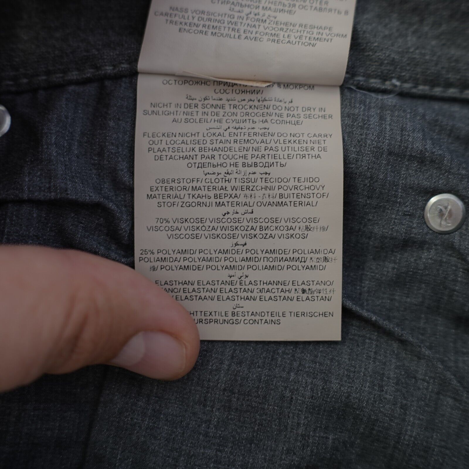 BRAX Brax Chuck Modern Fit Gray Soft Flannel Like Jeans 37/29 Mid Size US 37 - 8 Thumbnail