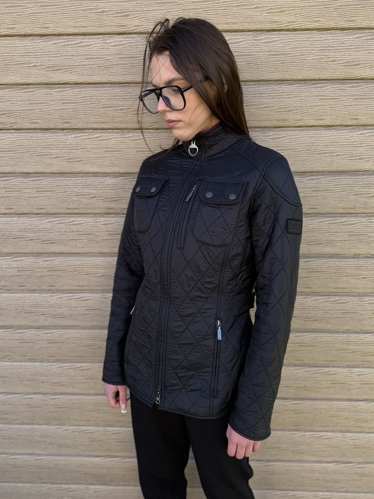 Barbour Barbour International Trials Quilt Jacket LQU0342BK91 UK8US4 Size S / US 4 / IT 40 - 1 Thumbnail