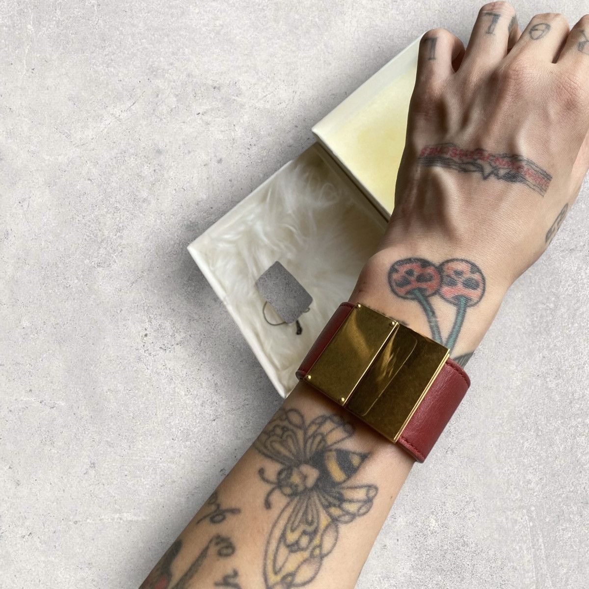 Celine Celine By Phoebe Philo Leather Bracelet Size ONE SIZE - 5 Thumbnail