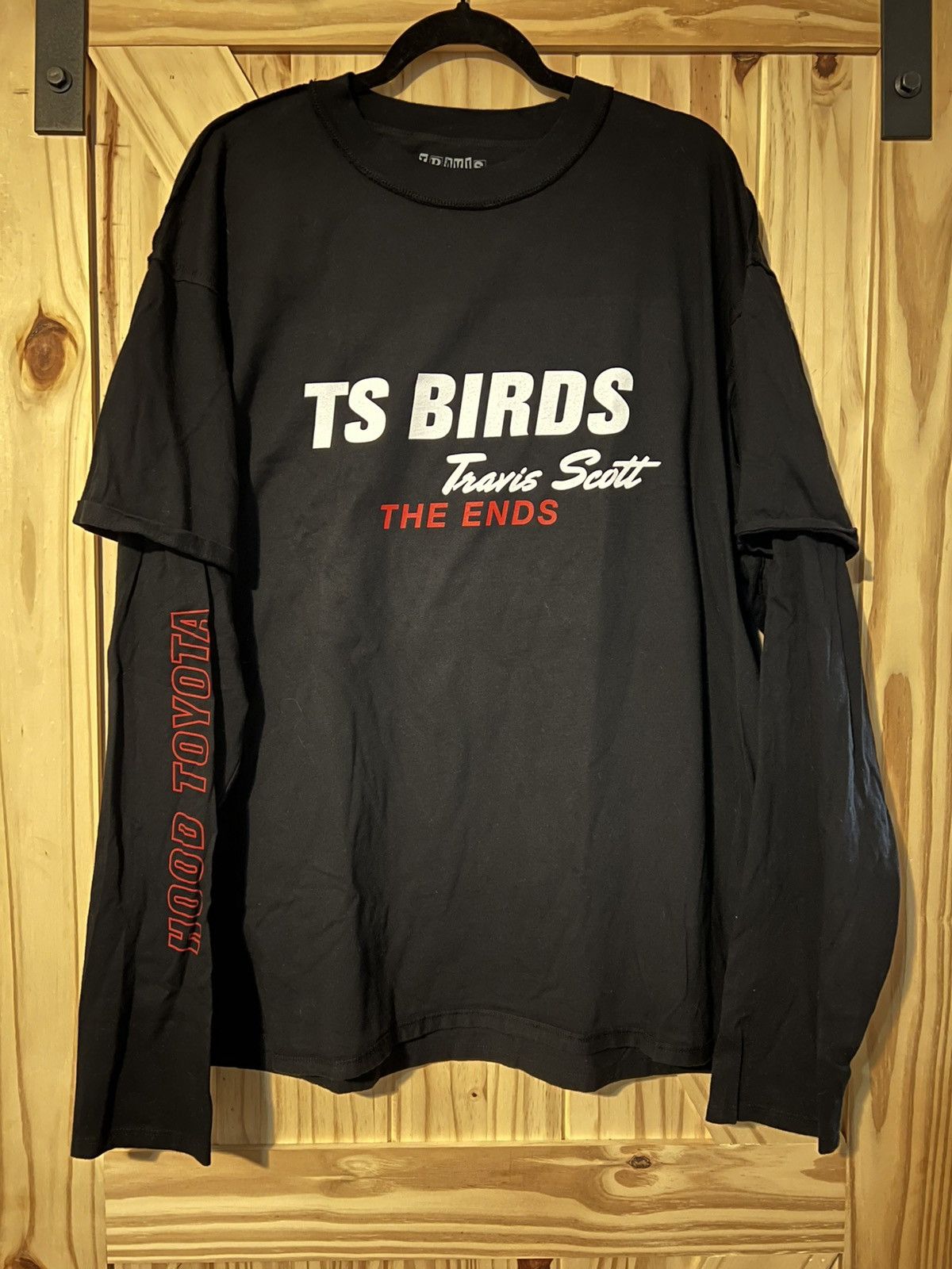 Travis Scott Travis Scott Birds Archive Hood Toyota Long Sleeve Size US XL / EU 56 / 4 - 1 Thumbnail