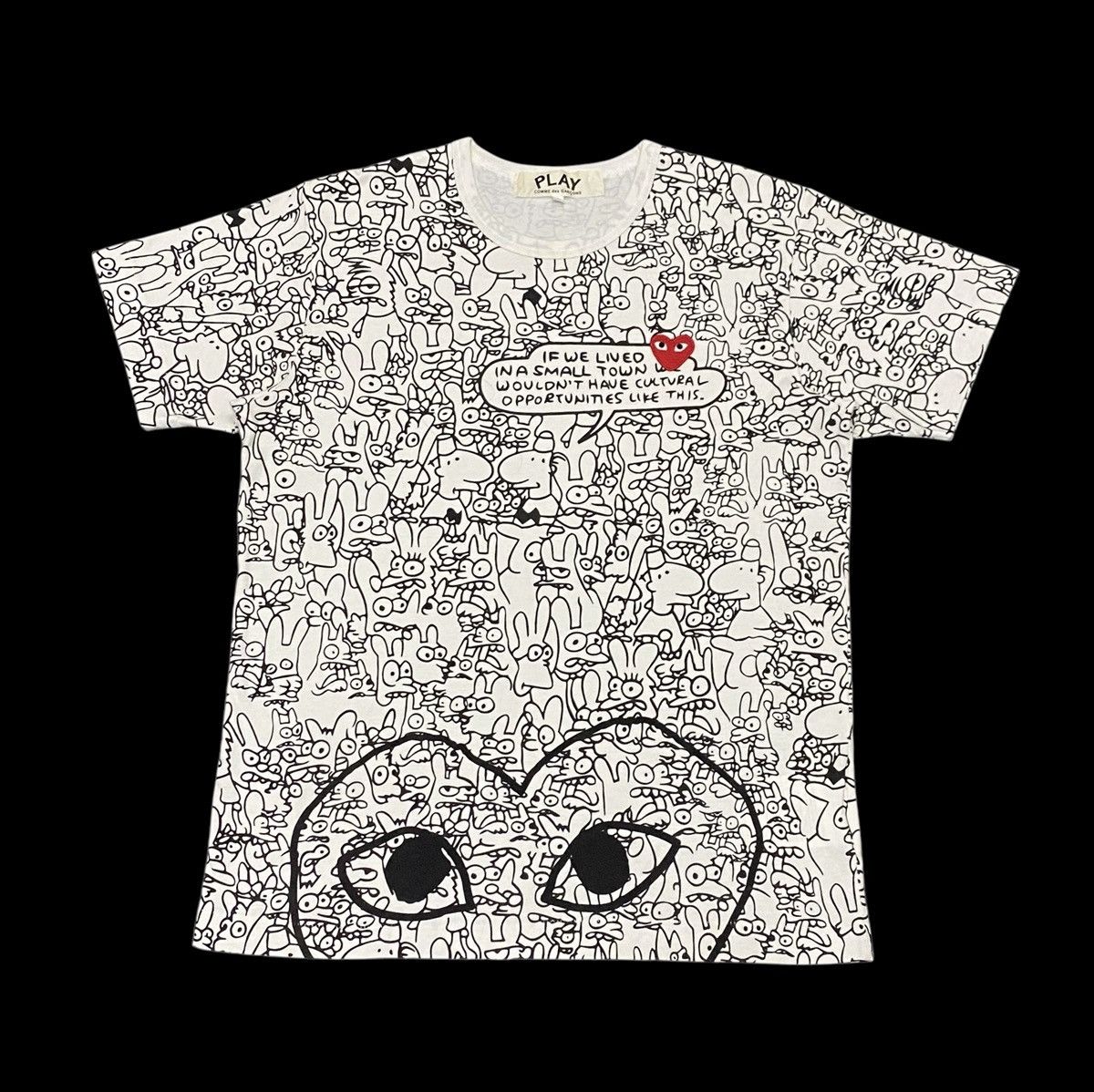 Comme des Garcons × Comme des Garcons PLAY AD2009 Comme Des Garçons Play X Matt Groening Shirt Size US L / EU 52-54 / 3 - 2 Thumbnail