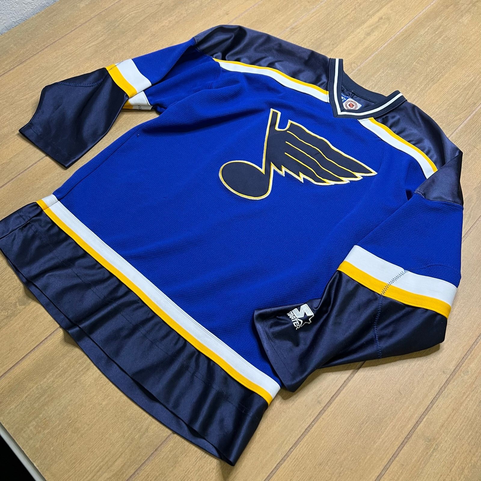 Starter Youth St. Louis Blues Starter NHL Hockey Jersey Blue L/XL Size US S / EU 44-46 / 1 - 11 Thumbnail