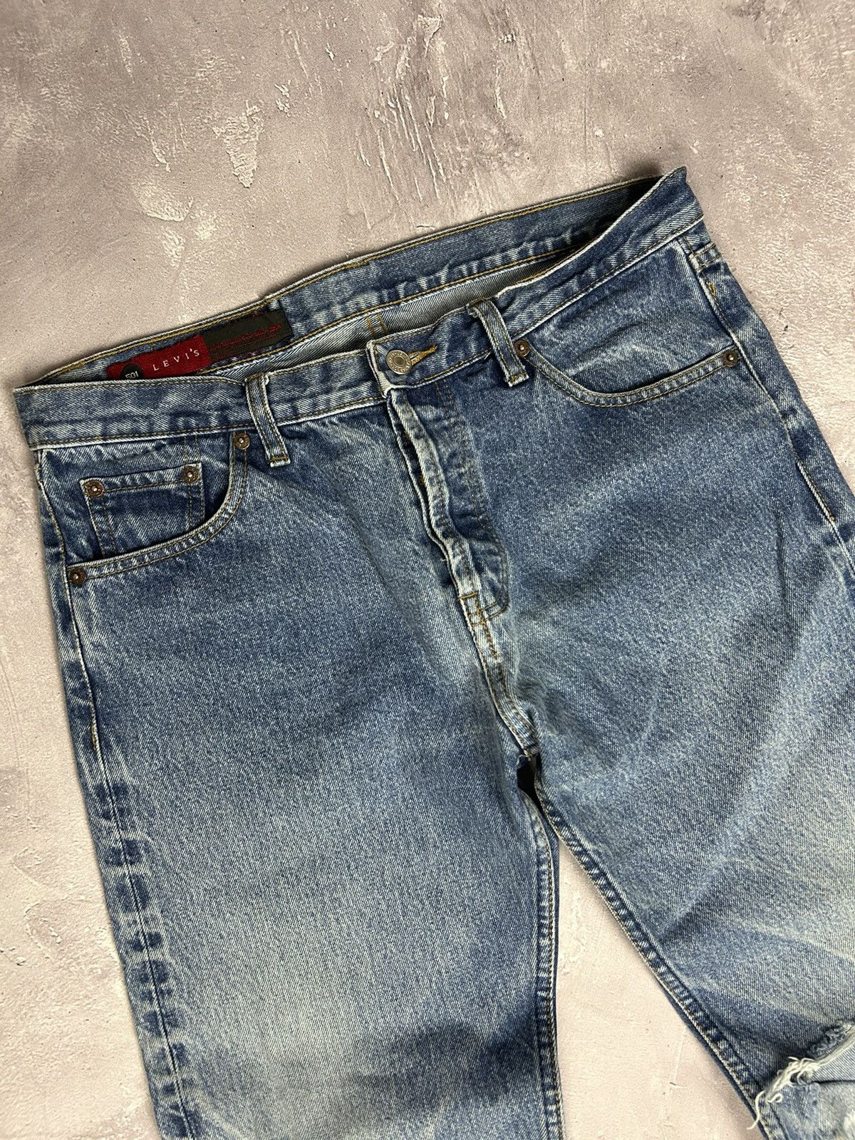 Levi's × Vintage y2k Levis 501xx Red Tab Jeans Vintage sz 34x32 90s RARE Size US 34 / EU 50 - 2 Thumbnail