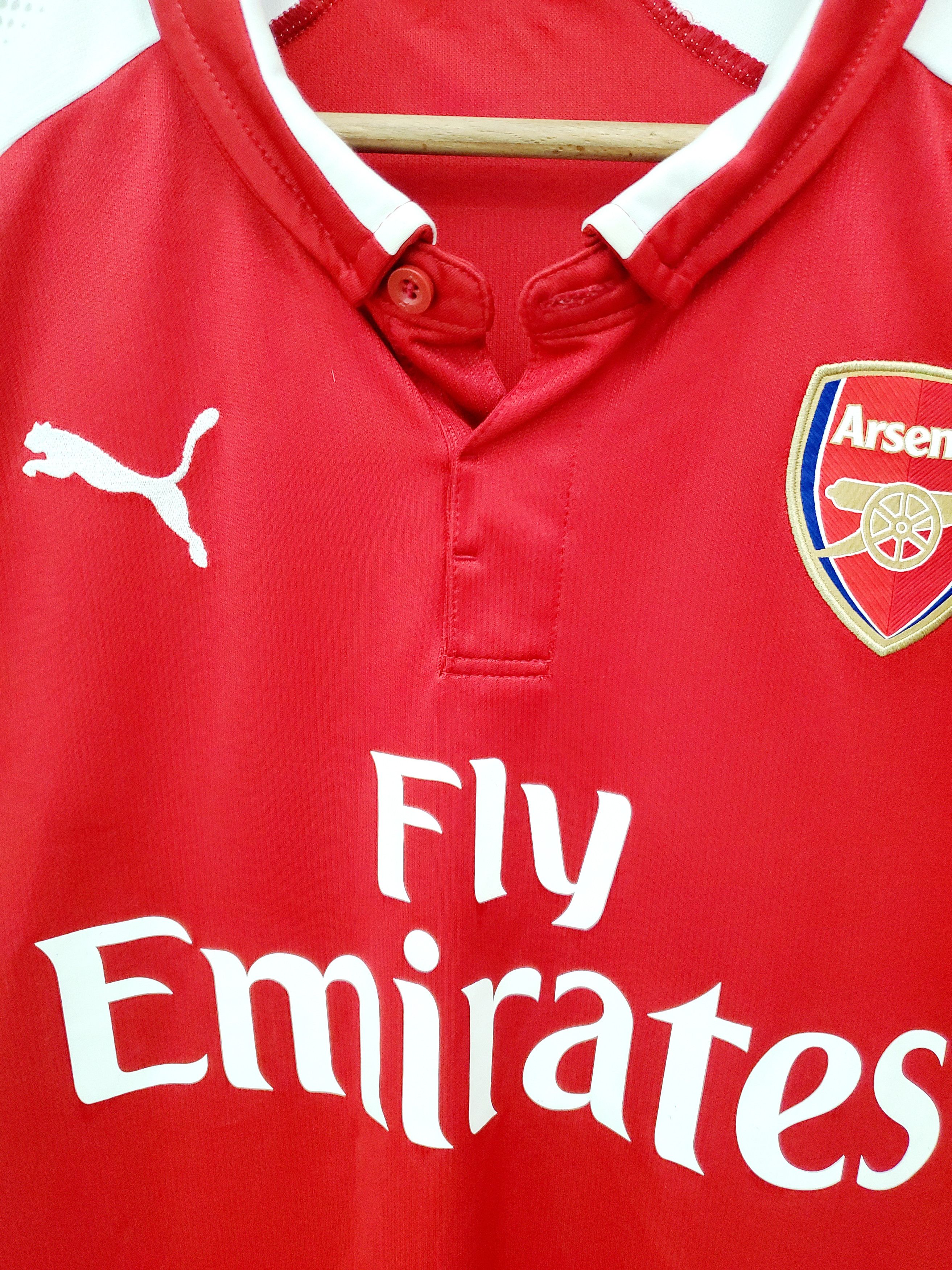 Puma Puma 2017-18 ARSENAL LONDON SHIRT JERSEY size M Size US M / EU 48-50 / 2 - 2 Thumbnail