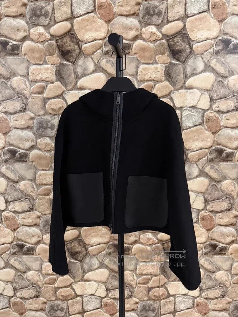 Fendi Fendi Two-way Wearable Monogrammed Leather Black Jacket Size XS / US 0-2 / IT 36-38 - 1 Thumbnail