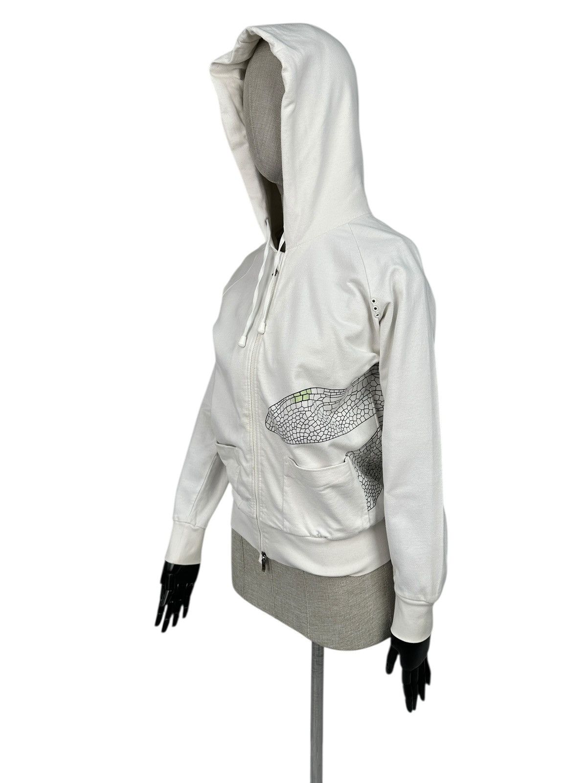 Maharishi MAHARISHI 270 Sweat Butterfly Print Full Zip Women’s Hoodie Size S / US 4 / IT 40 - 3 Thumbnail