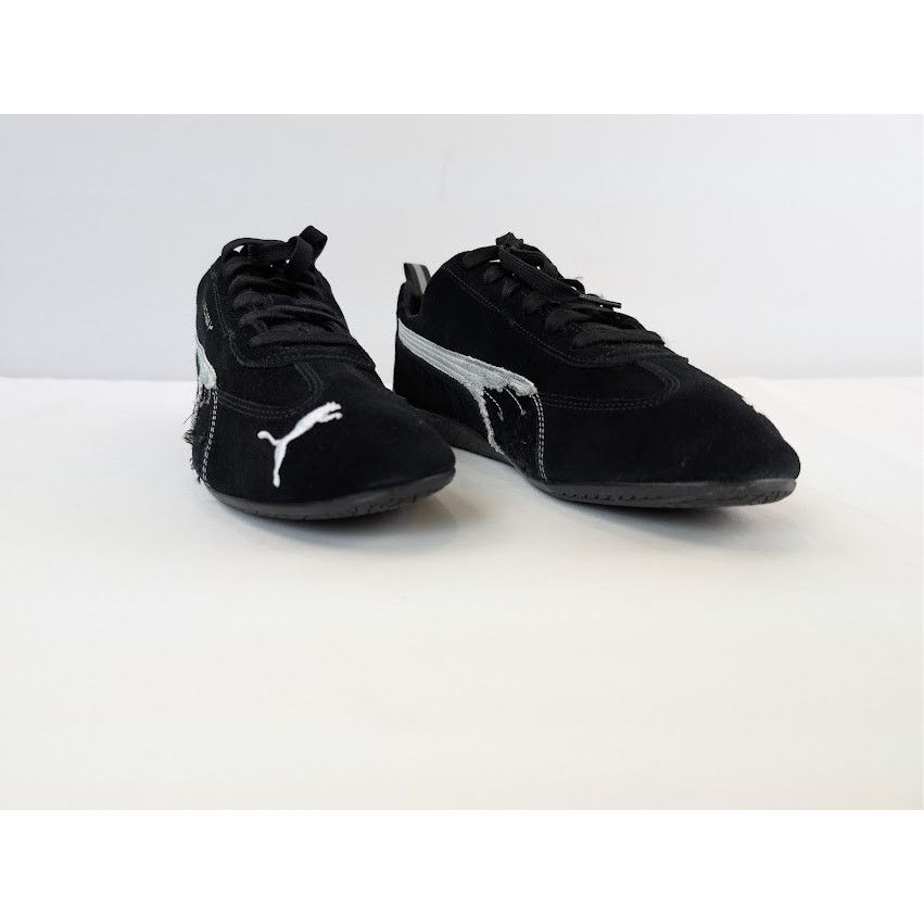 Balenciaga × Puma o1rshd1 Q:3 / Speedcat Destroyed Low Top Sneaker in Black Size US 11 / EU 44 - 6 Thumbnail