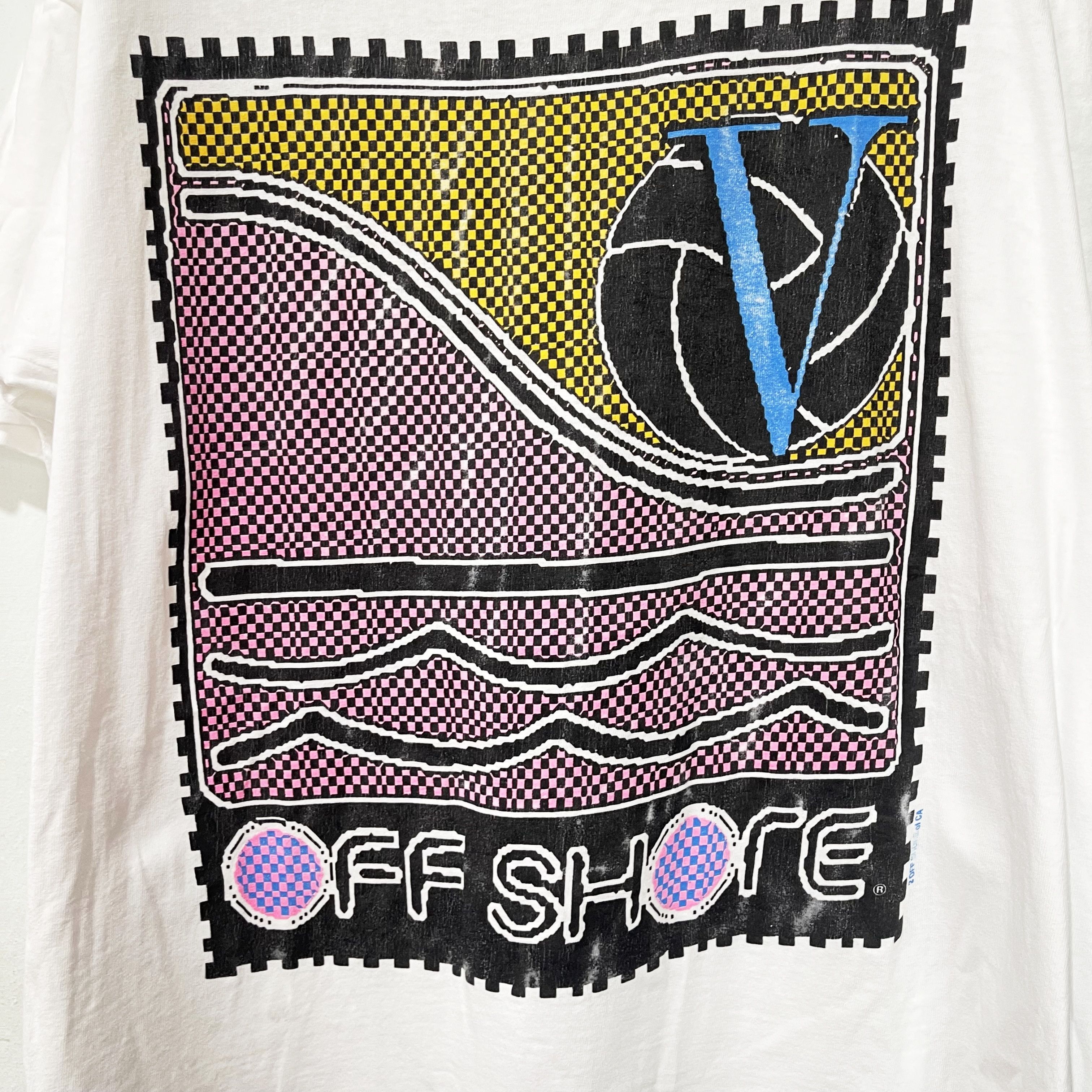 Vintage Vintage 90s Off Shore Surf T-Shirt Size US L / EU 52-54 / 3 - 2 Thumbnail