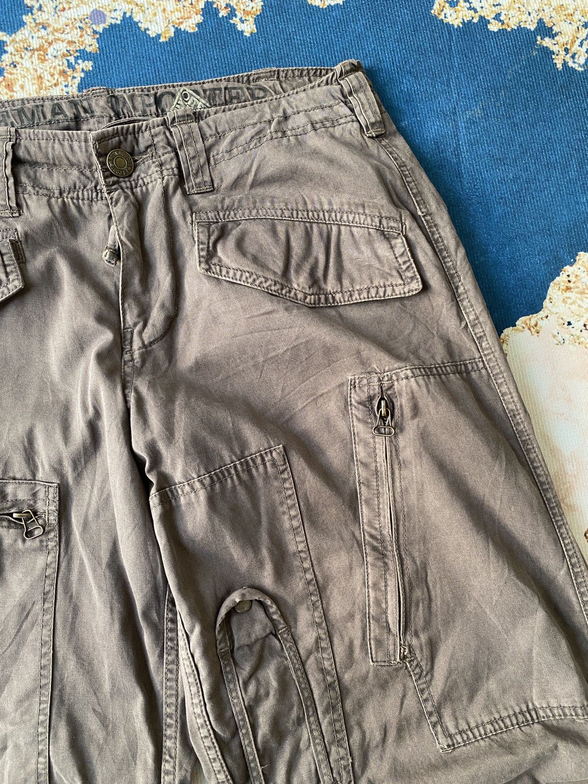 Freeman T. Porter × Japanese Brand 2000s - Freeman T.Porter Multipocket Cargo Pant Size US 32 / EU 48 - 13 Thumbnail