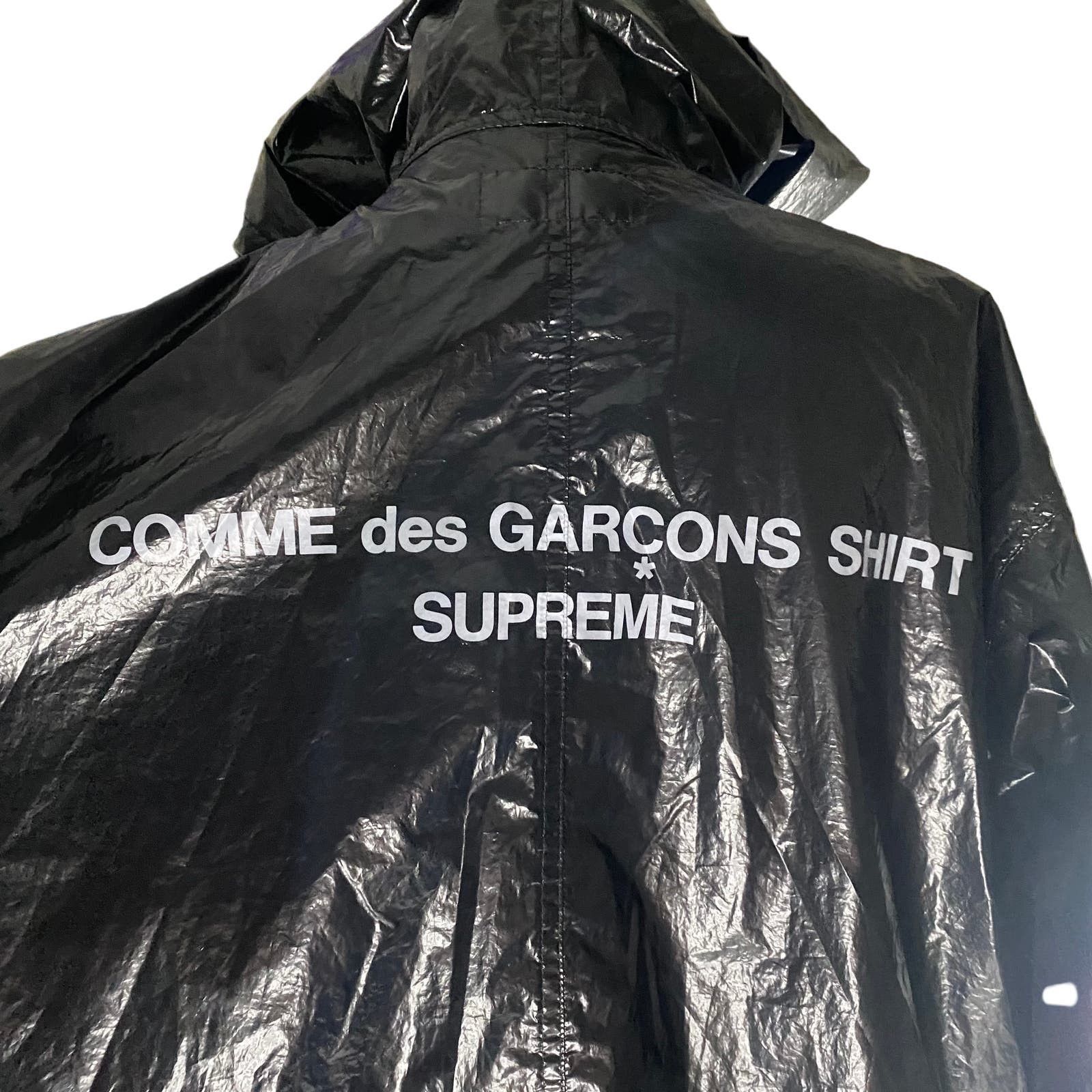 Raincoat Cdg Supreme Coat Fishtail Parka Comme Des Garcons Supreme