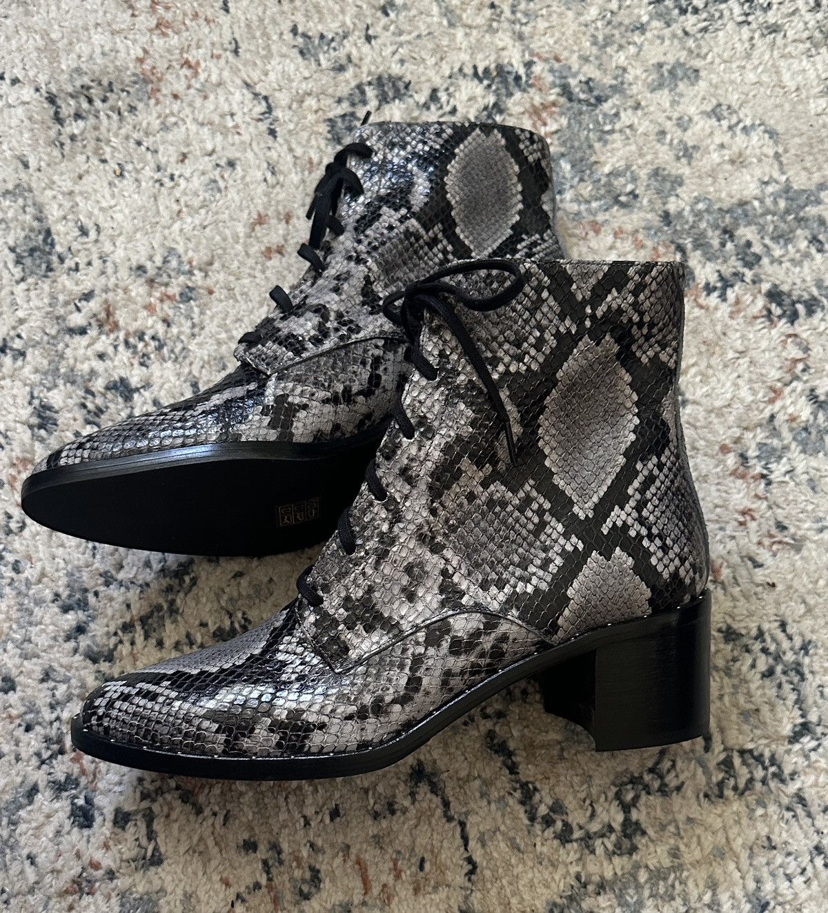 FREDA SALVADOR NWOT snakeskin bootie Size US 6 / IT 36 - 7 Thumbnail