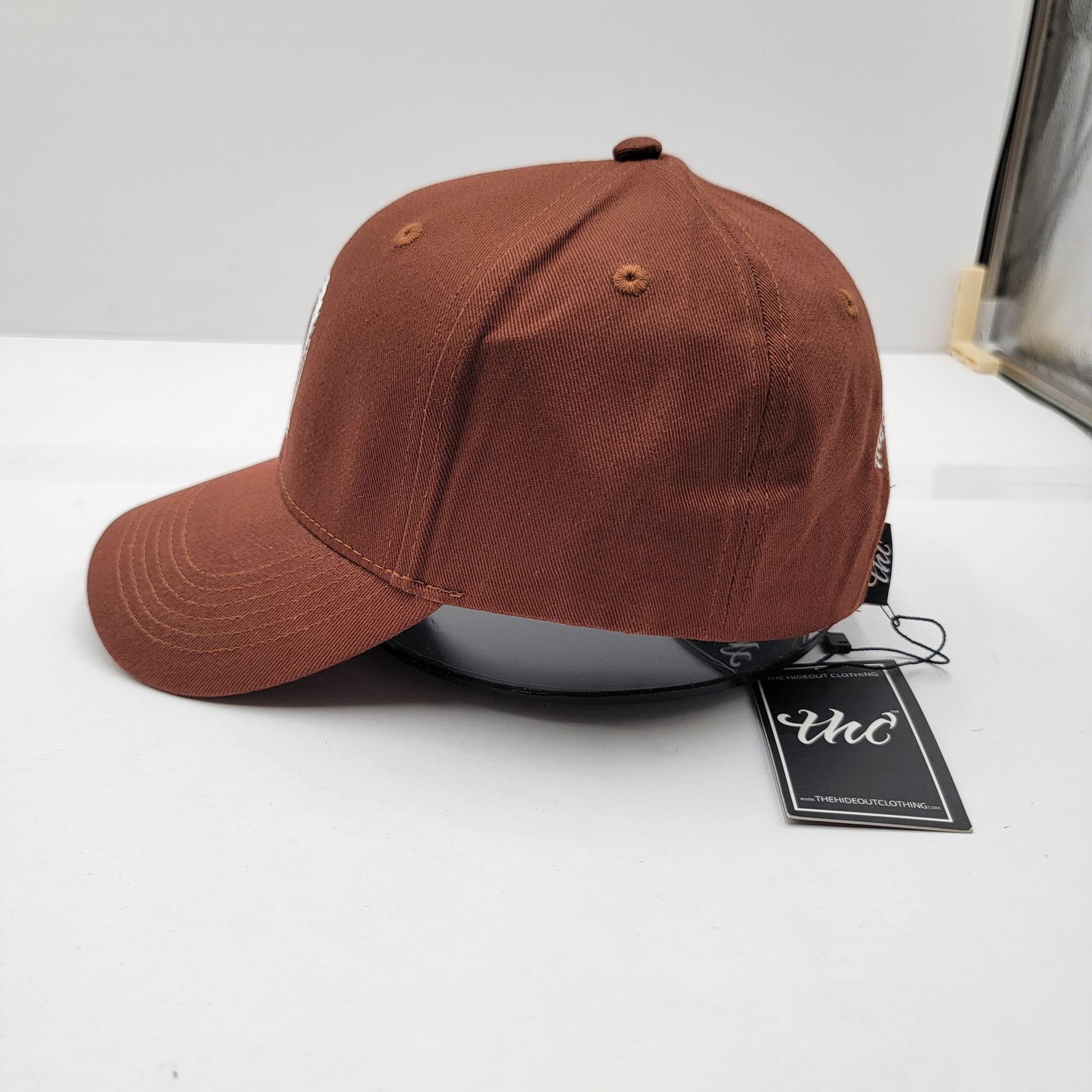 Sideout The Hideout Clothing Company Dripping DadCap Brown Strapback Size ONE SIZE - 3 Thumbnail