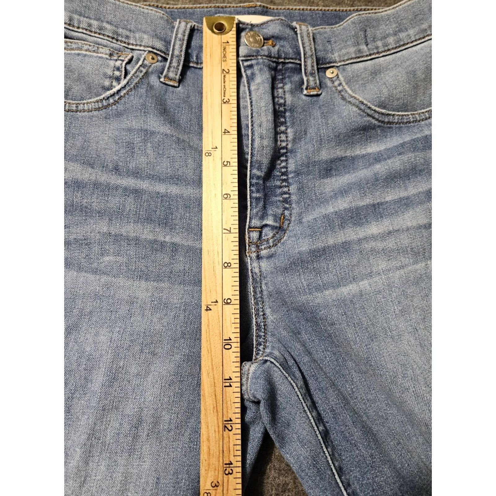 Madewell Madewell High Rise Skinny Crop Jeans Women's 28 Blue Denim Stretch City Preppy 24 Inseam Jeans Mens? Size 28" / US 6 / IT 42 - 6 Thumbnail