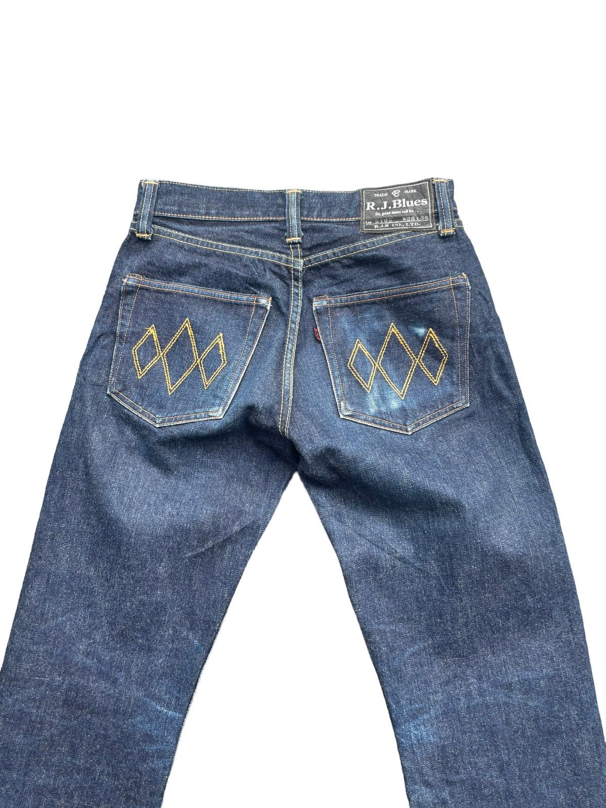 The Flat Head R.J.Blues Selvedge Denim Size US 27 - 9 Thumbnail