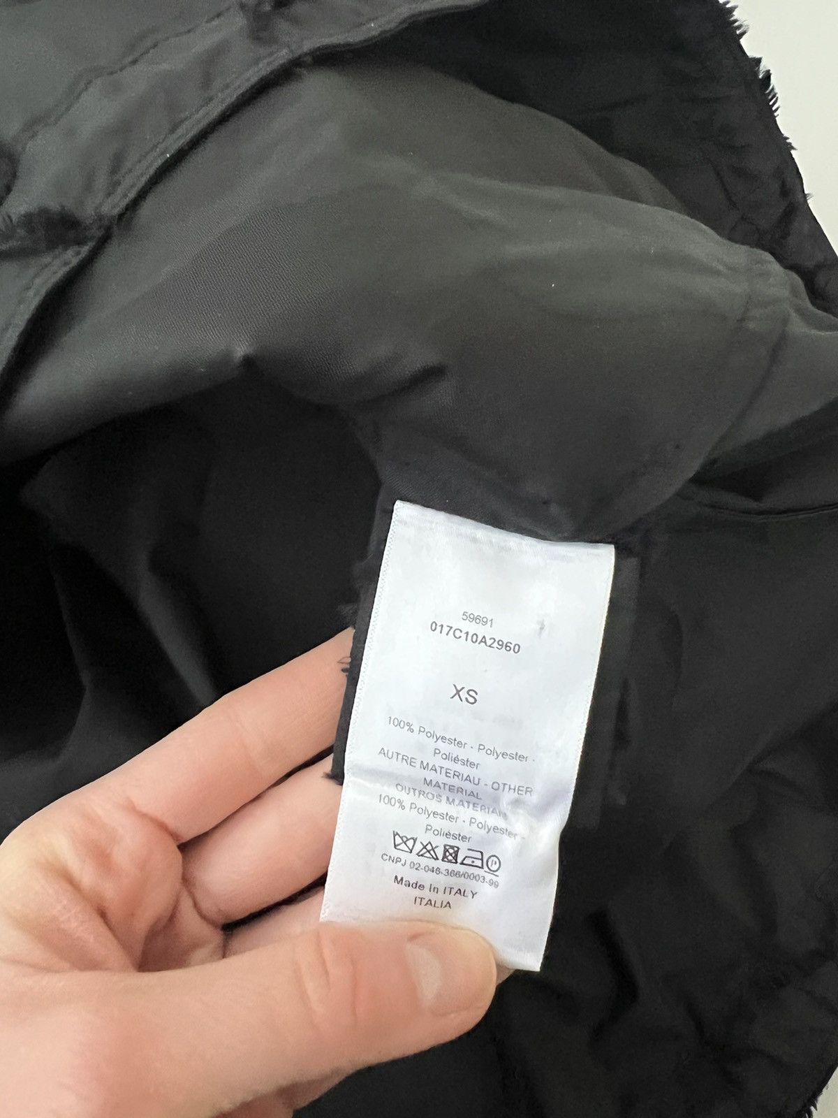 Dior Dior Black Hooded Anorak Jacket Size US M / EU 48-50 / 2 - 9 Thumbnail