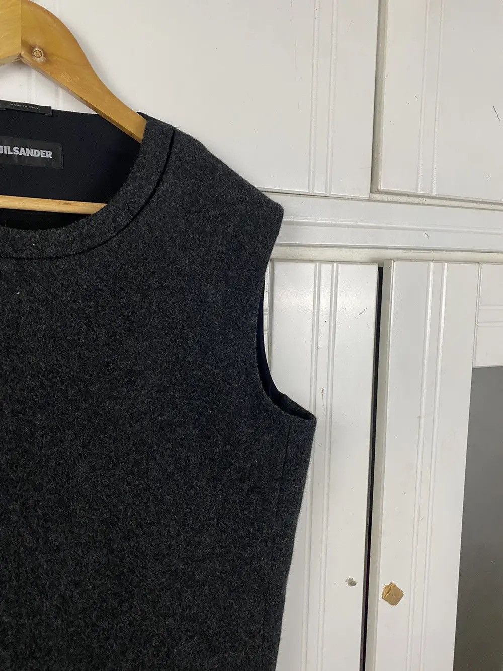 Jil Sander Jil Sander Sweater Wool Vest Size US L / EU 52-54 / 3 - 5 Thumbnail